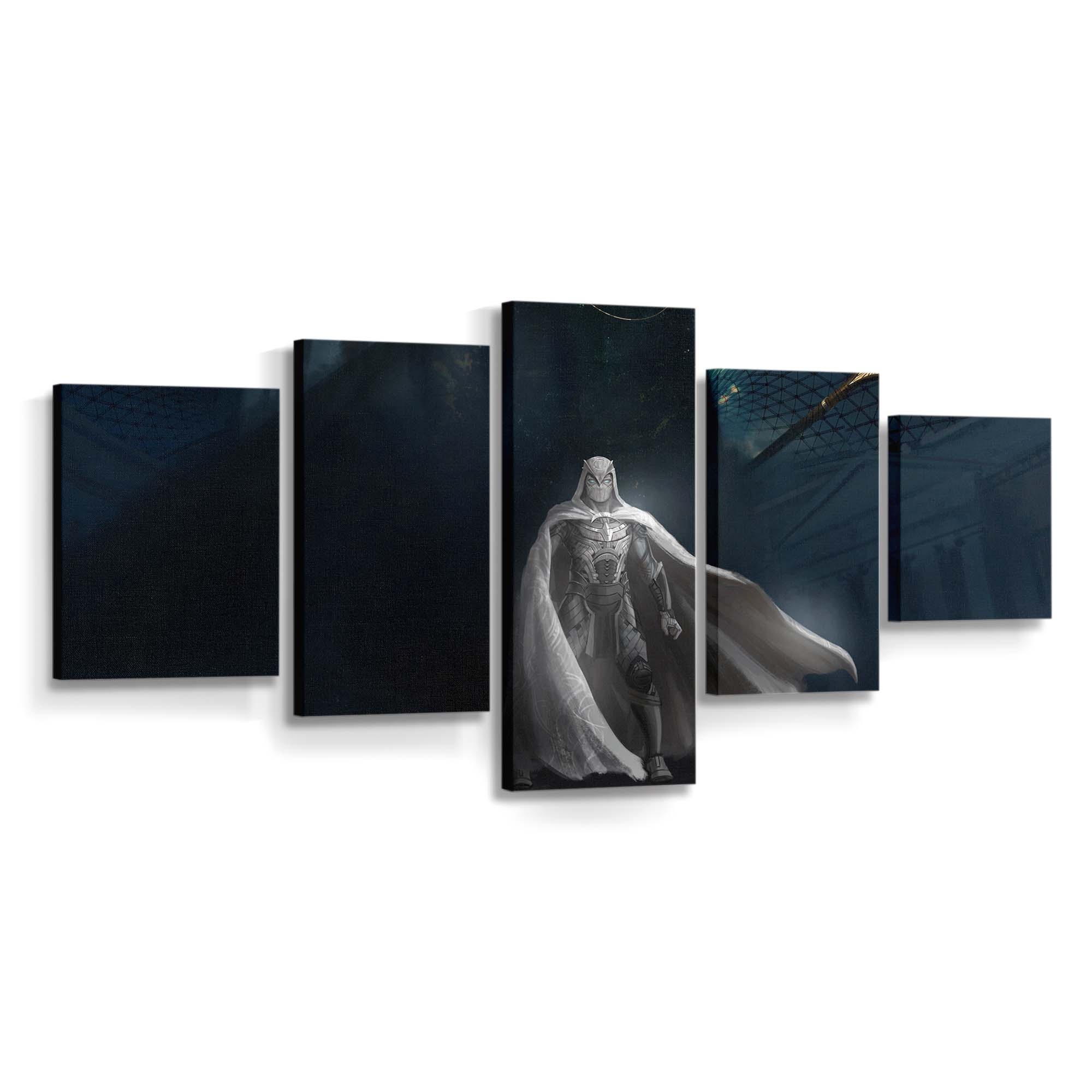 Moon Knight Konzeptkunst Leinwandbild - Wanddeko