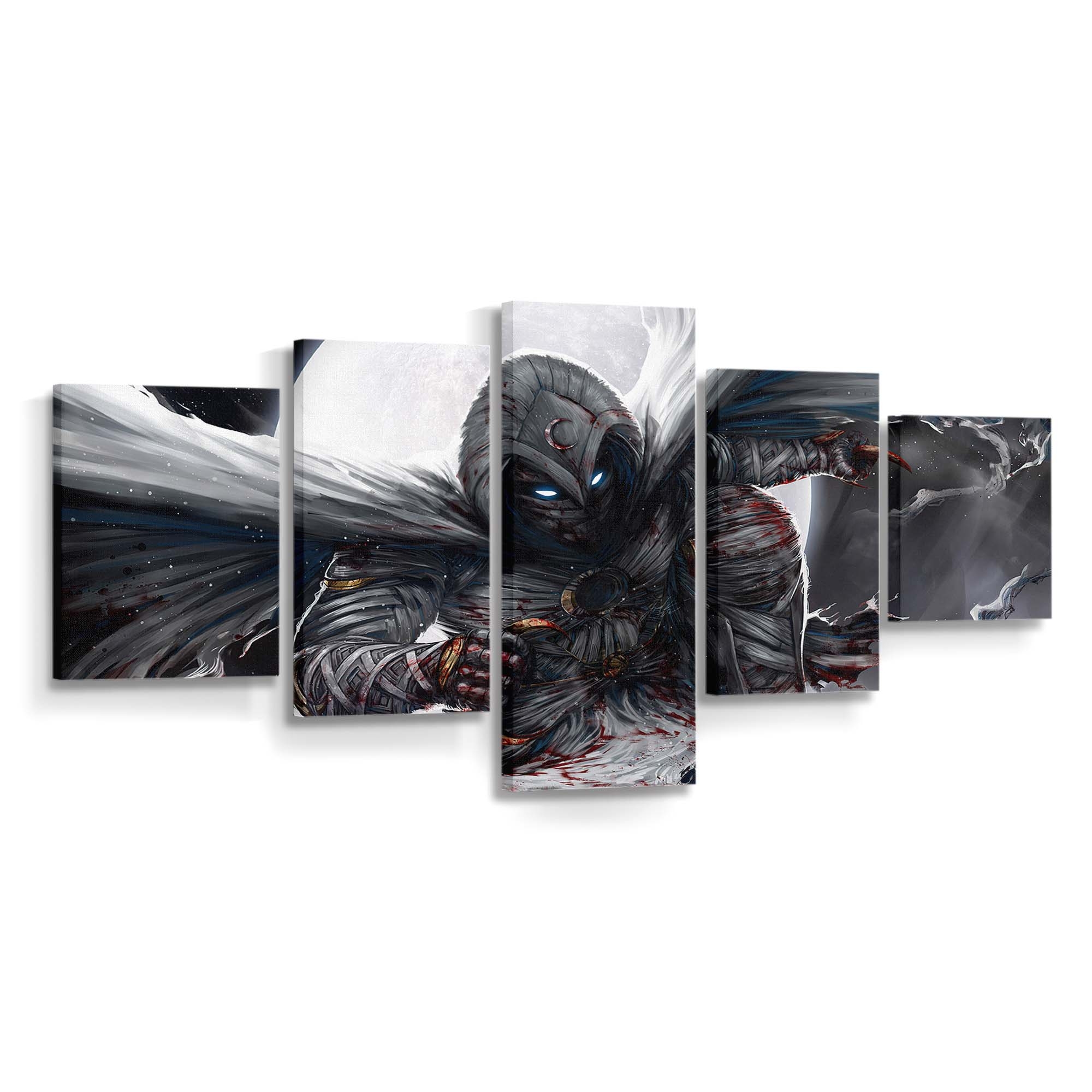 Moon Knight Fanart Leinwandbild - Wanddeko