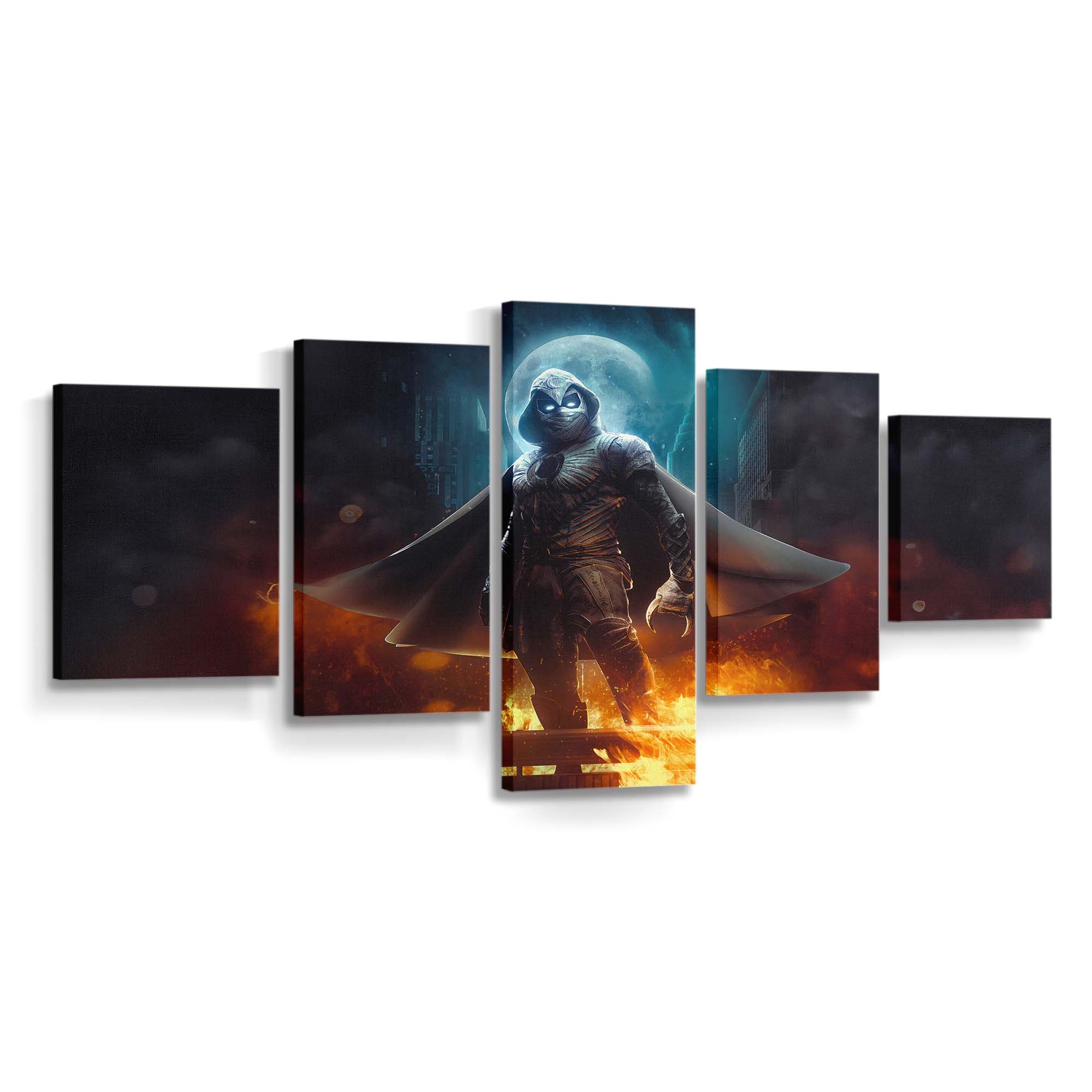 Moon Knight Lunar Vigilante Leinwandbild - Wanddeko