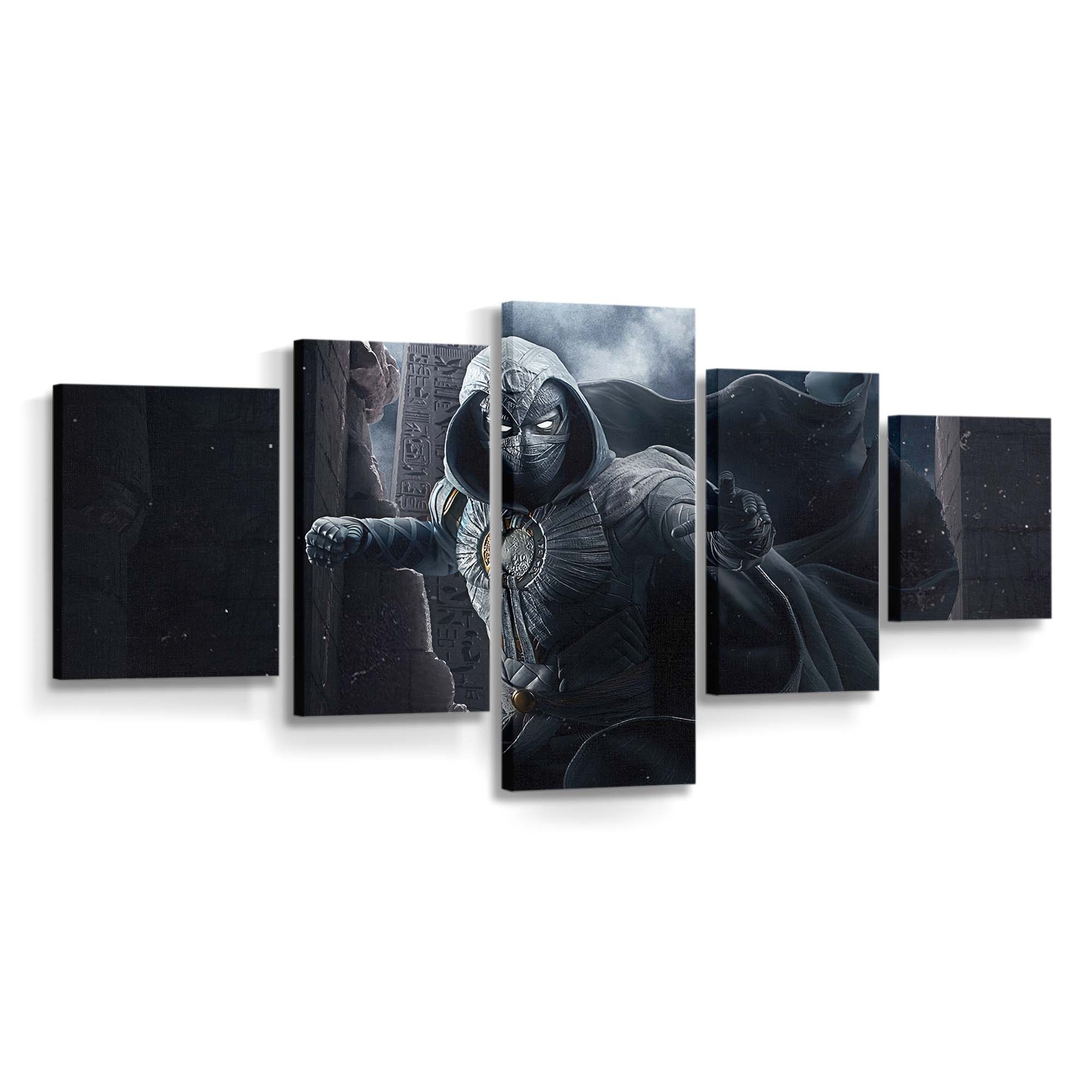 Moon Knight Silent Guardian Leinwandbild - Wanddeko