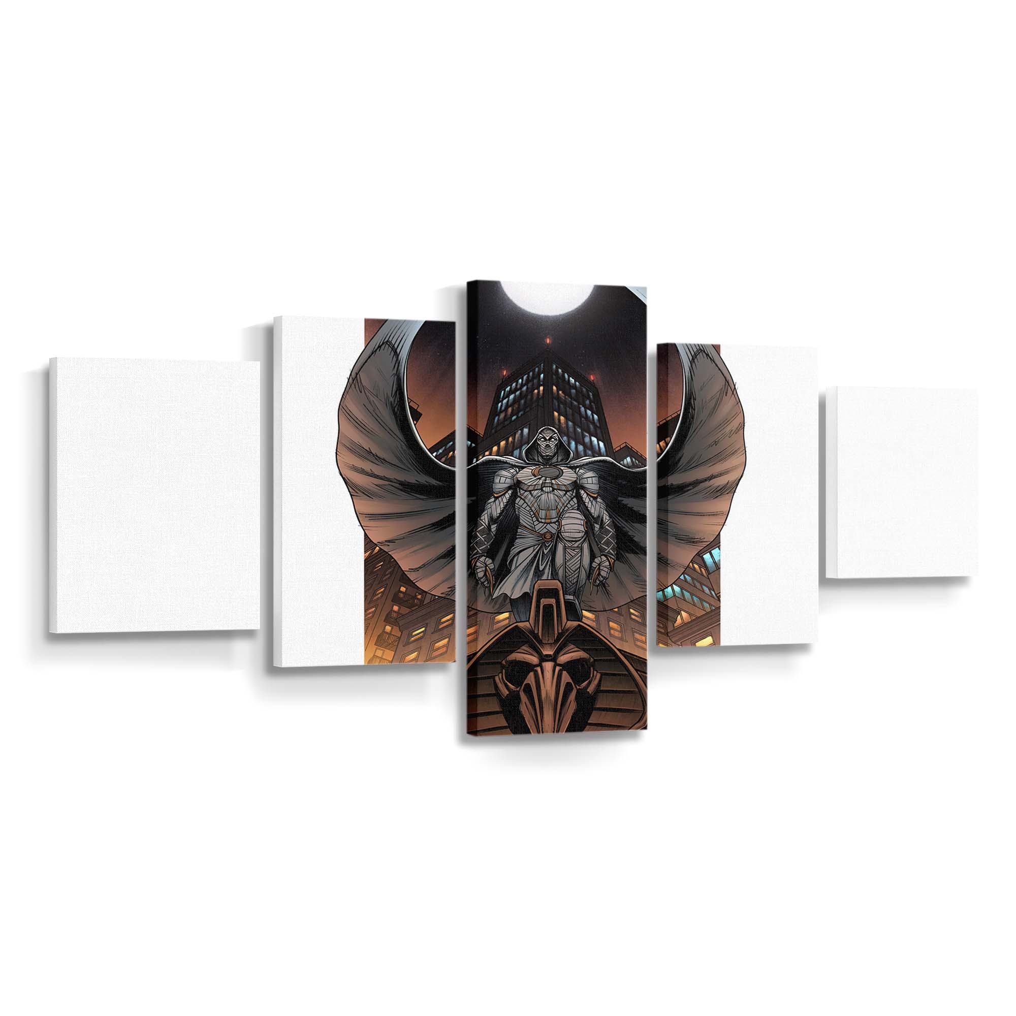 Moonknight Comic Leinwandbild - Wanddeko