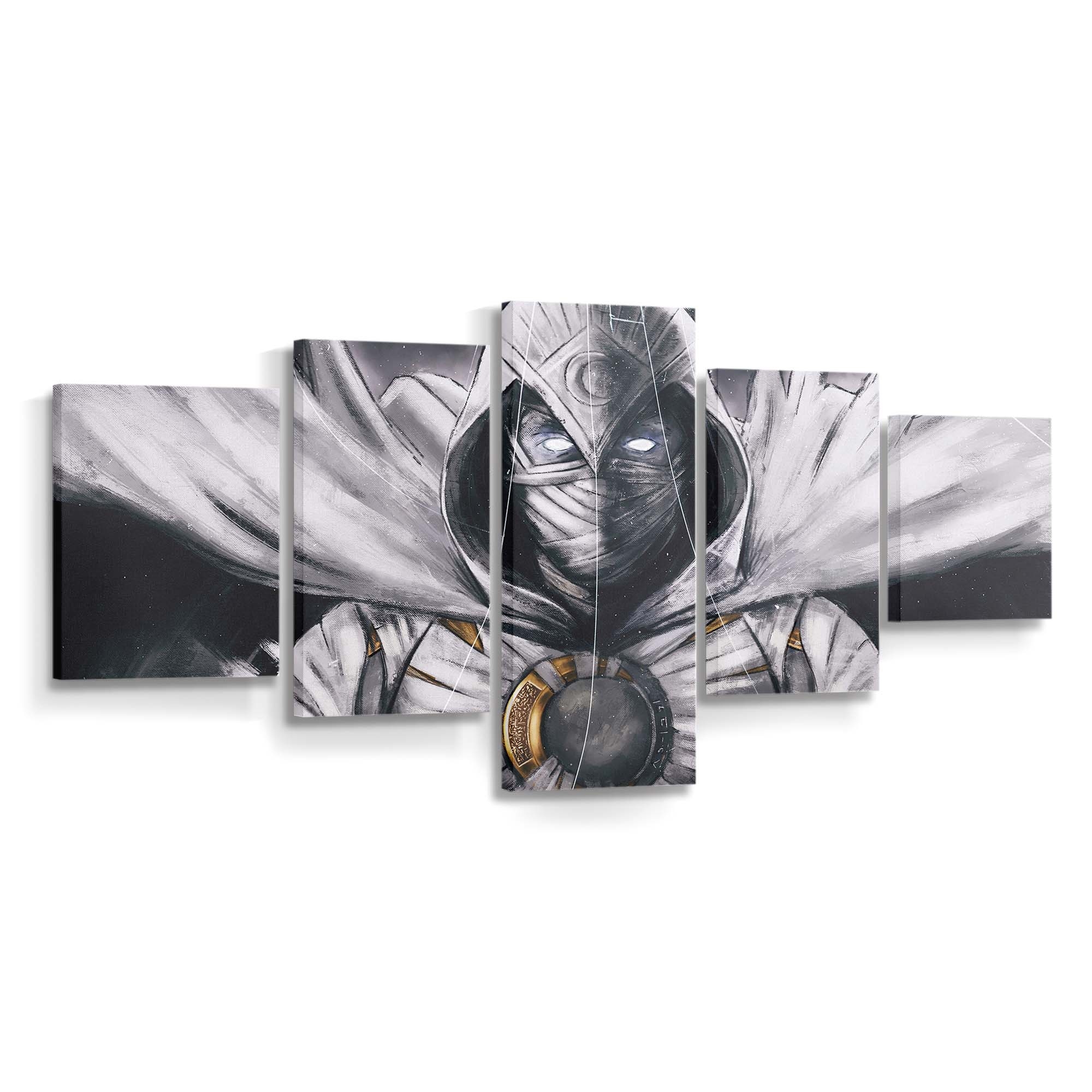 Moonknight-Serie Leinwandbild - Wanddeko
