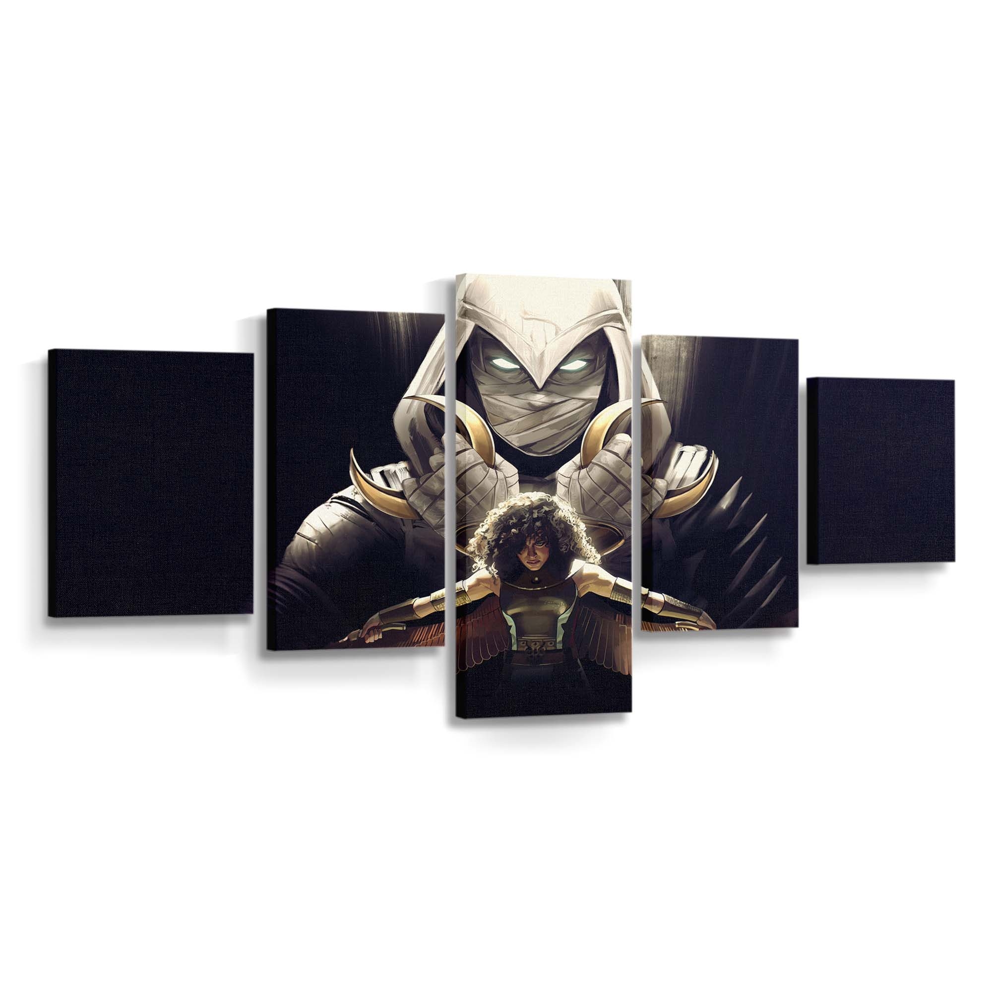 Das Rätsel des Moon Knight 2 Leinwandbild - Wanddeko