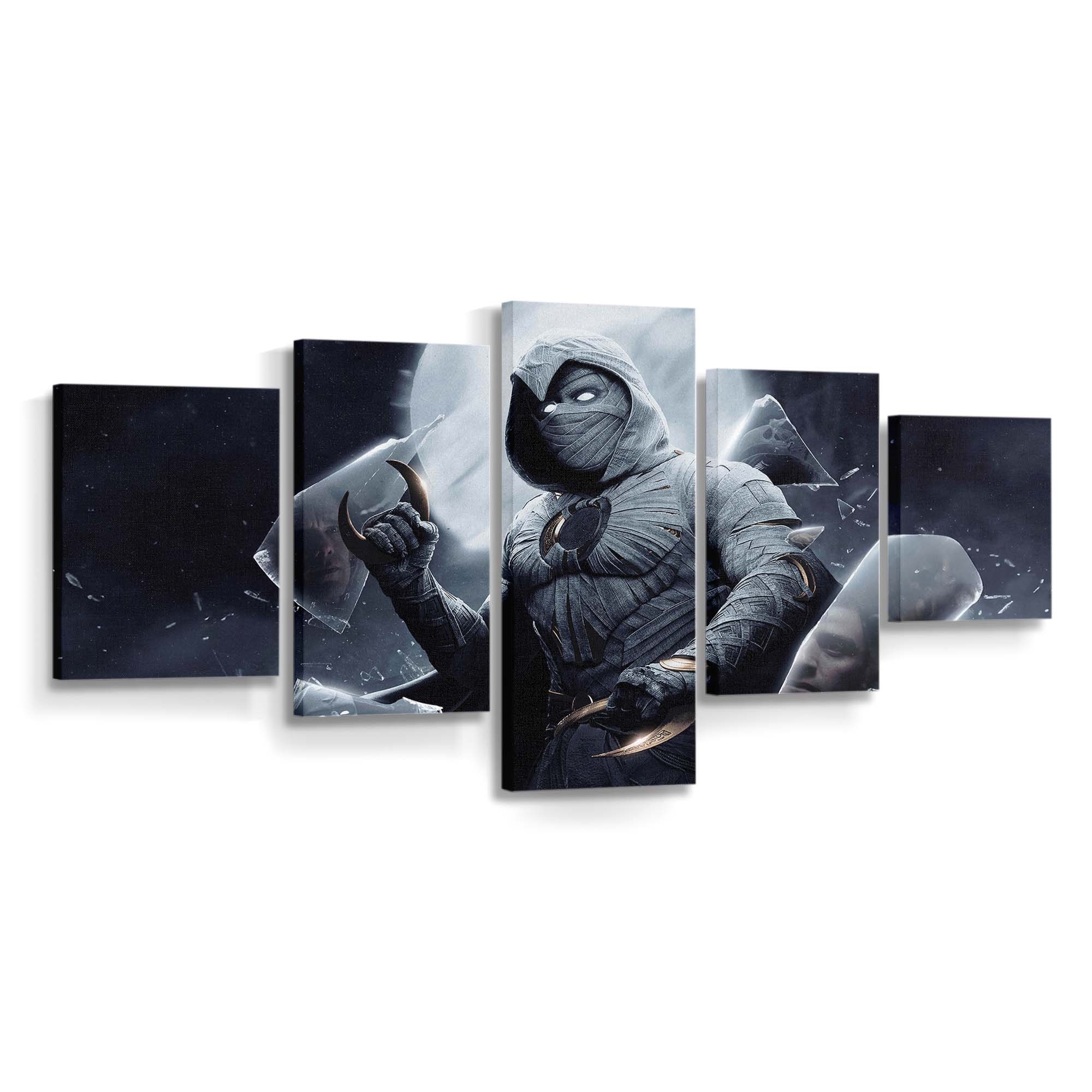 Moon Knight Kunstwerk 2 Leinwandbild - Wanddeko