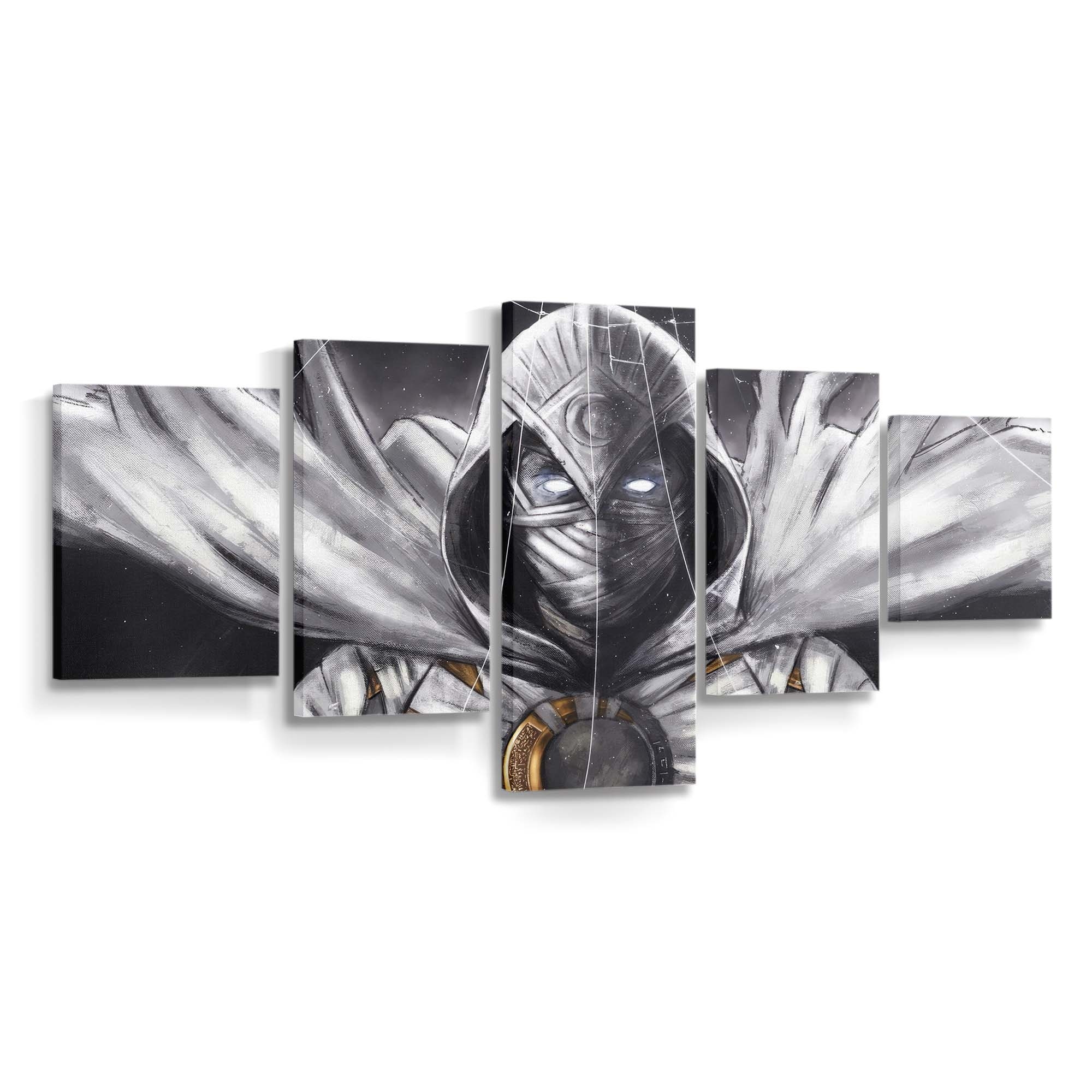 Moon Knight Kunst Leinwandbild - Wanddeko