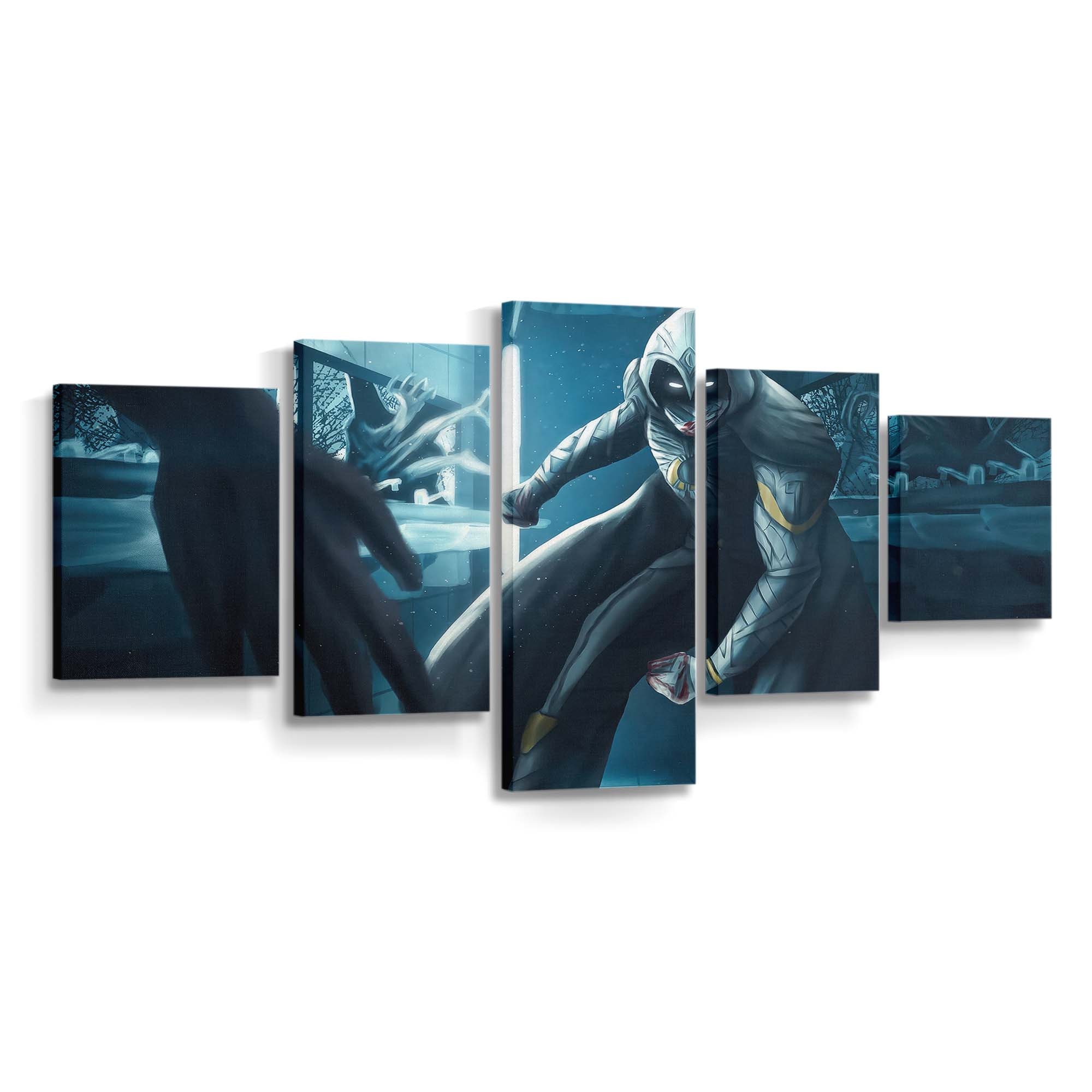 Moon Knight Fanart 2 Leinwandbild - Wanddeko