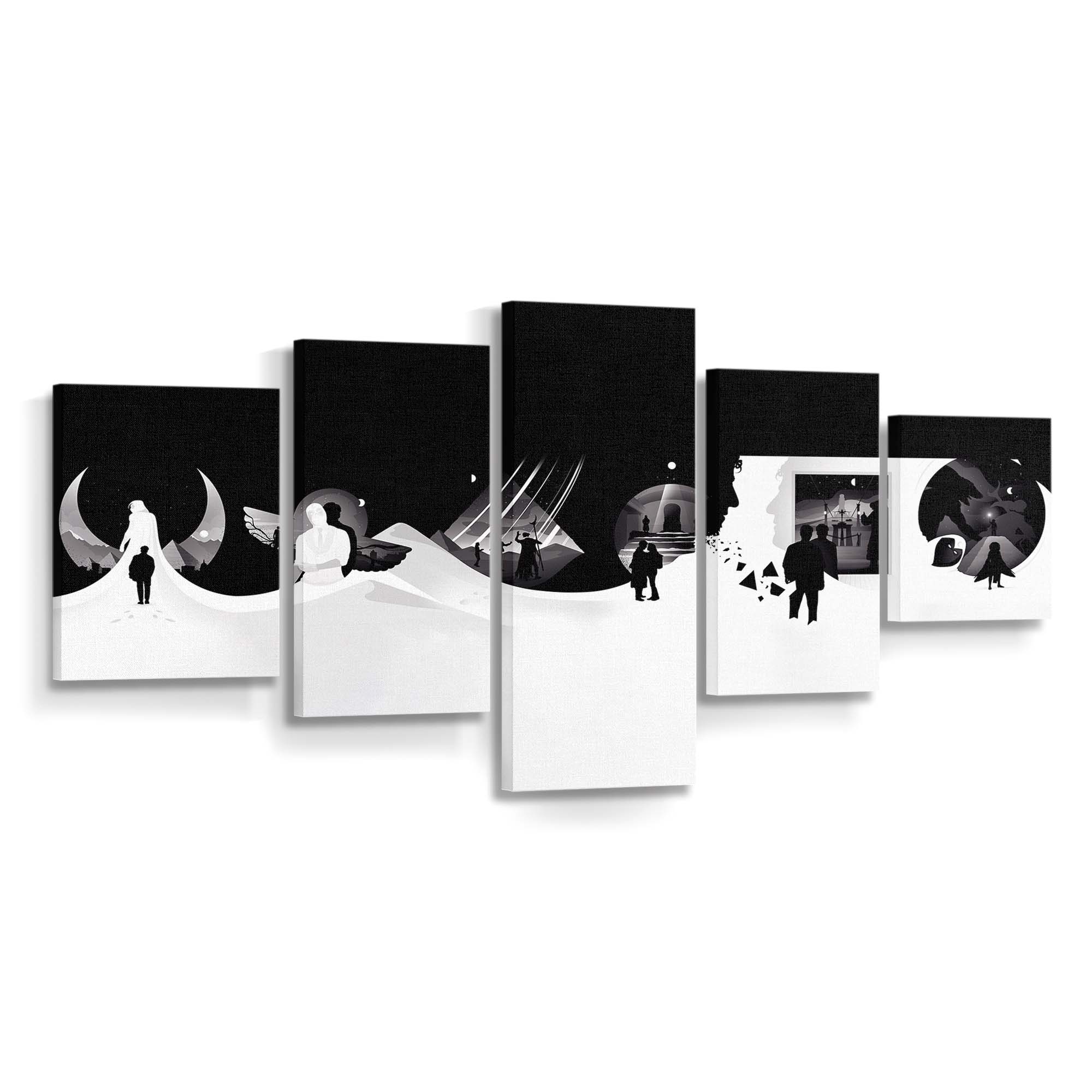 Die Moon Knight-Fernsehserie Leinwandbild - Wanddeko