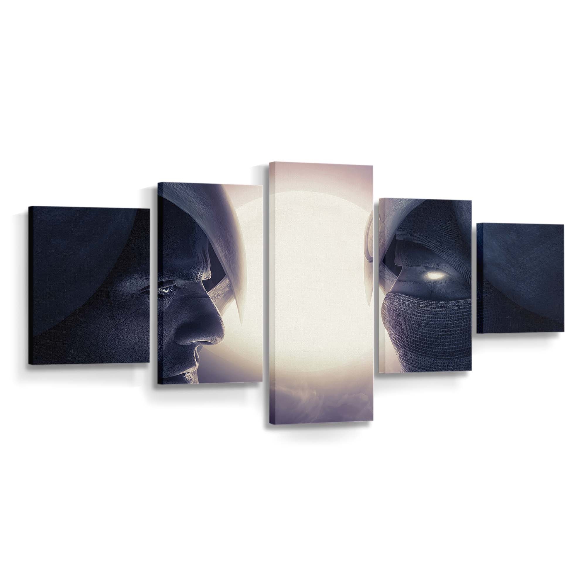 Der Aufstieg des Moon Knight Leinwandbild - Wanddeko