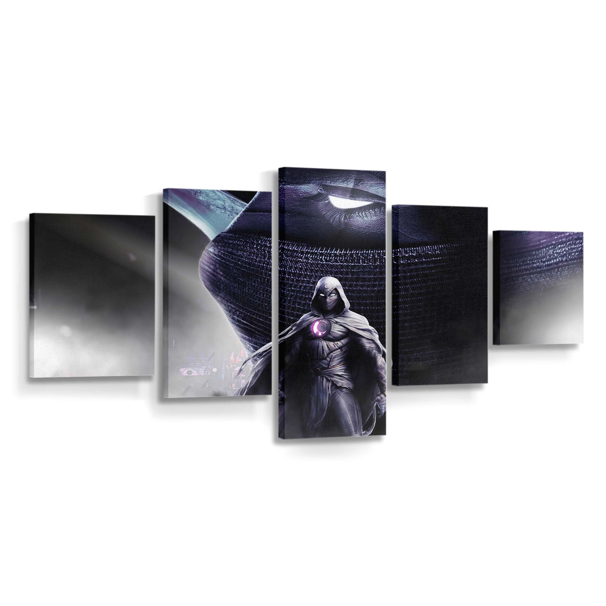 Der vigilante Moon Knight Leinwandbild - Wanddeko