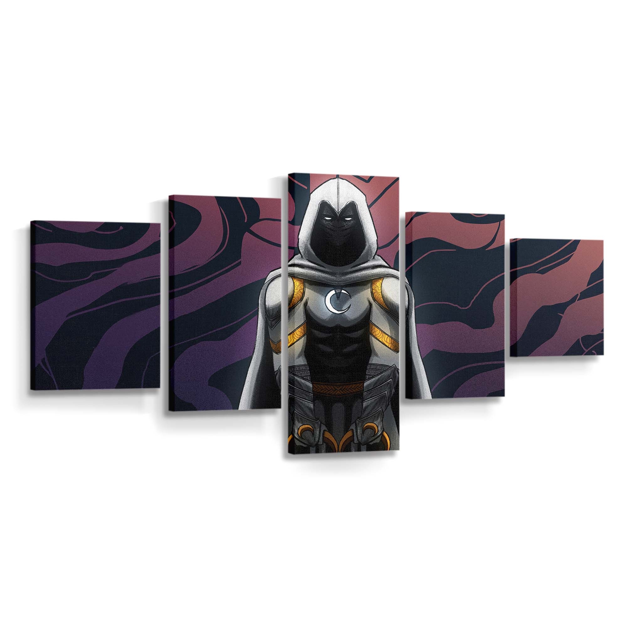 Der vigilante Moon Knight 2 Leinwandbild - Wanddeko