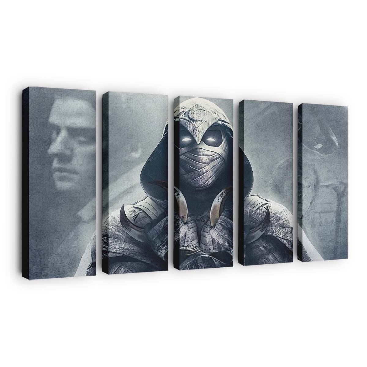 Embrace The Chaos Moon Knight Leinwandbild - Wanddeko