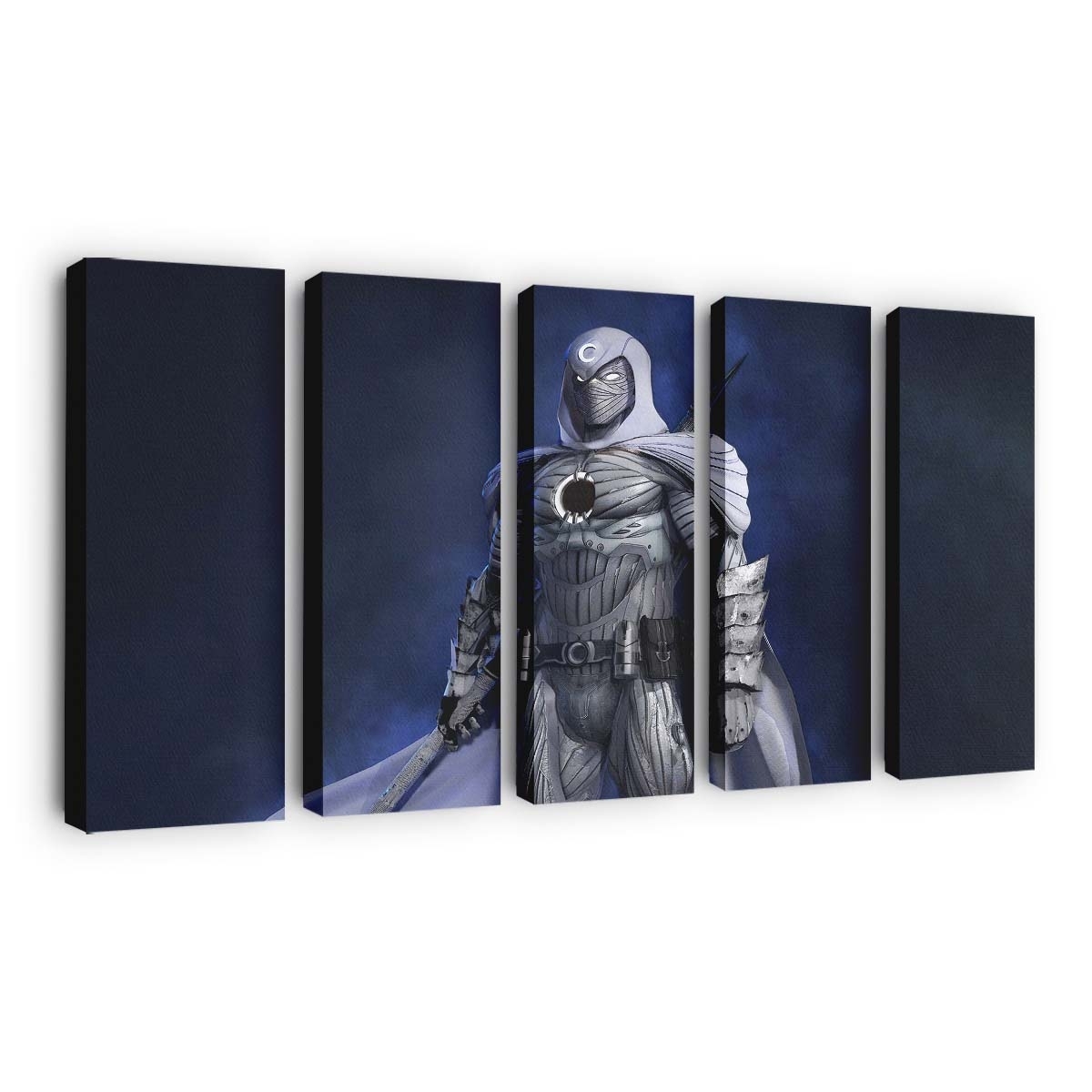 Marvel Moon Knight 3D-Fan-Art Leinwandbild - Wanddeko