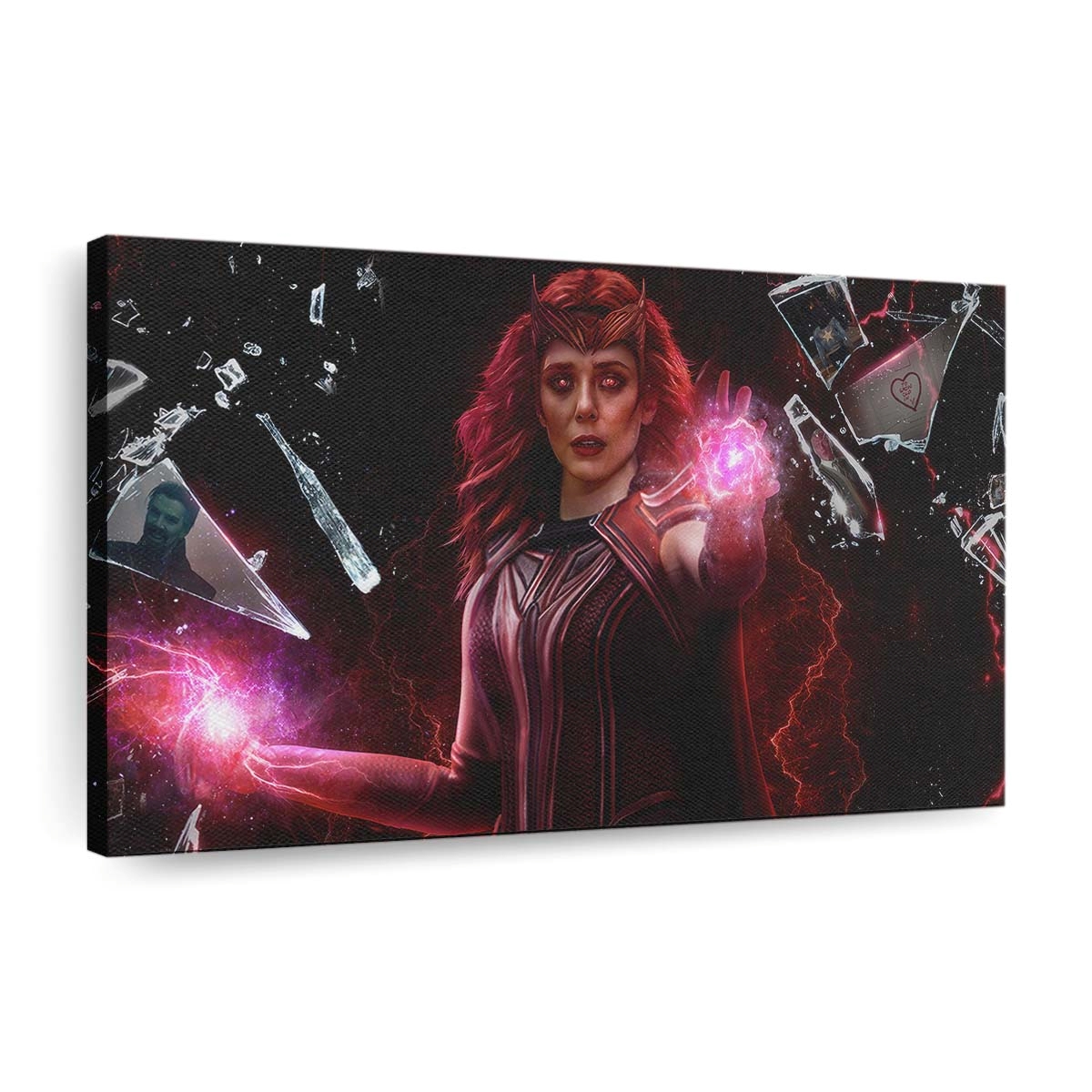 2023 Scarlet Witch Artwork Leinwandbild - Wanddeko