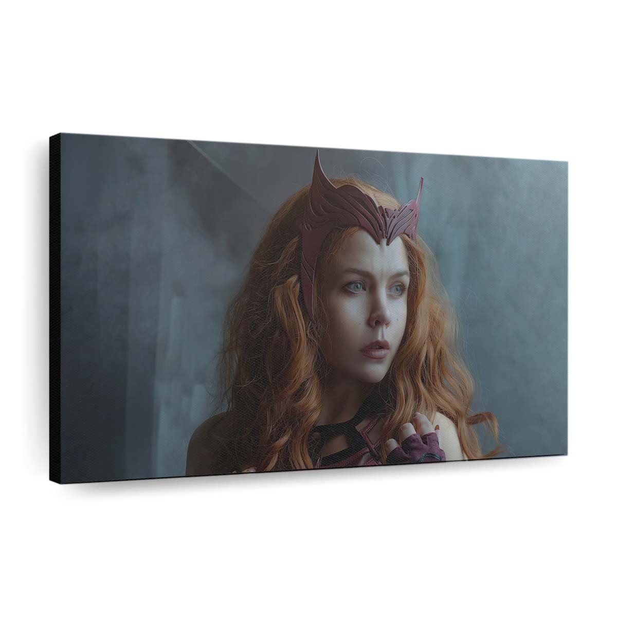 Scarlet Witch Cosplay 2021 2 Leinwandbild - Wanddeko