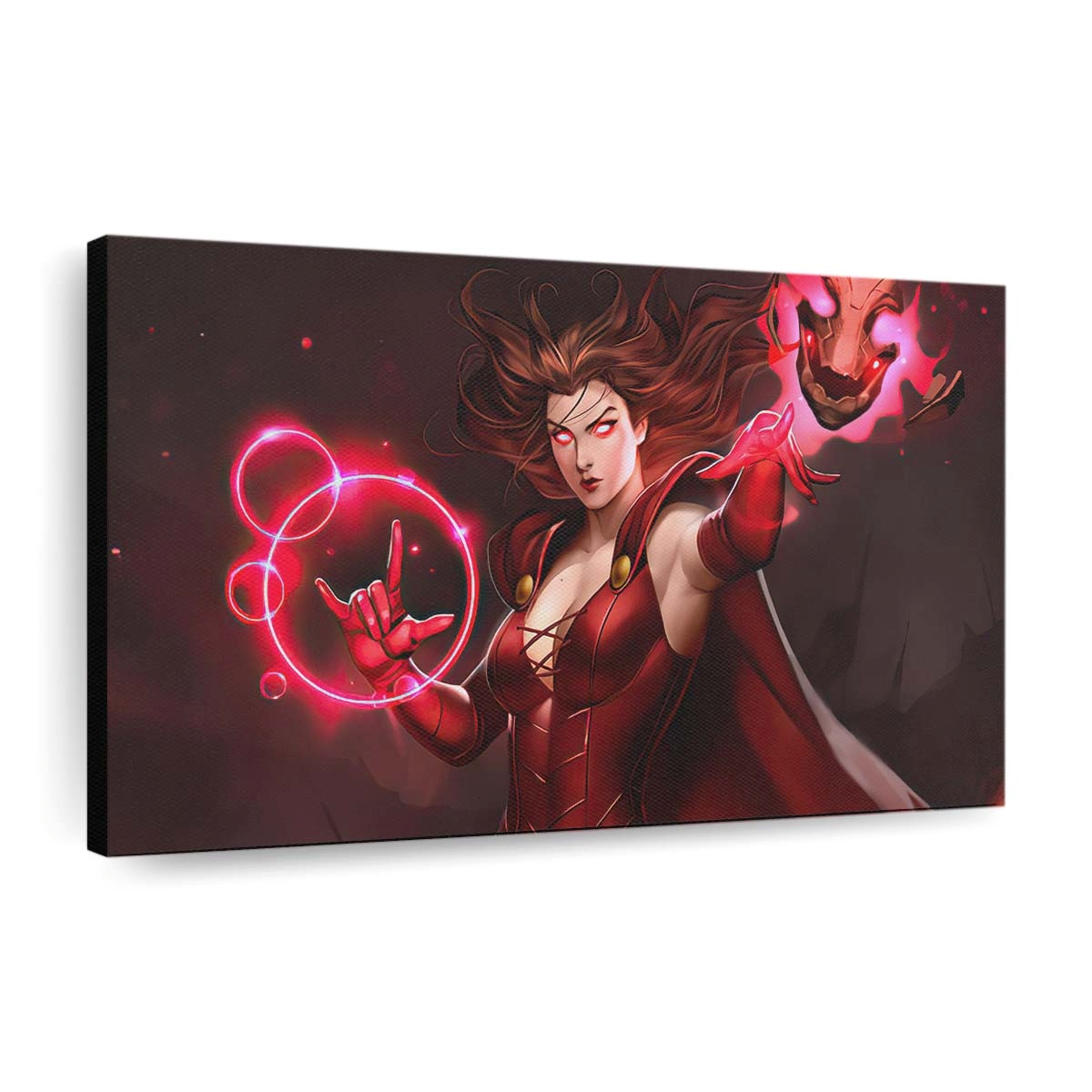 Scarlet Witch Digital Sketch Leinwandbild - Wanddeko
