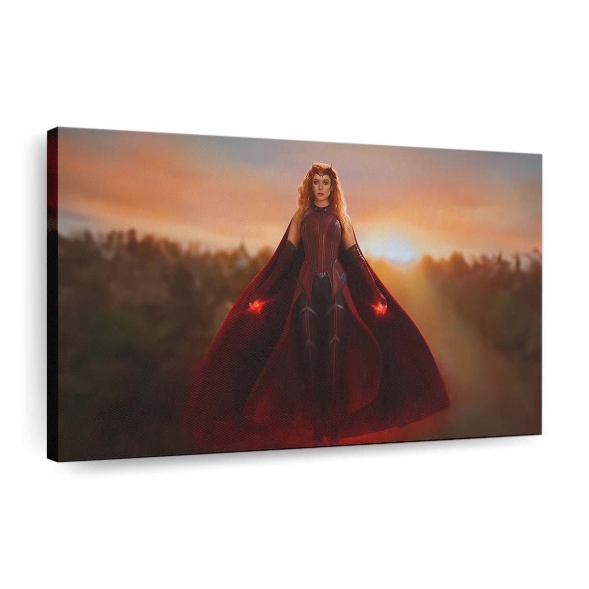 Scarlet Witch Enigmatic Power Leinwandbild - Wanddeko