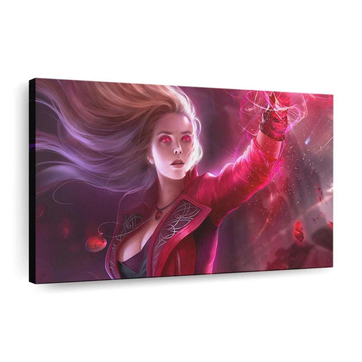 Scarlet Witch Marvel Leinwandbild - Wanddeko