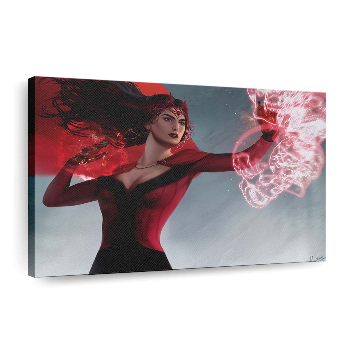 Scarlet Witch Power Leinwandbild - Wanddeko