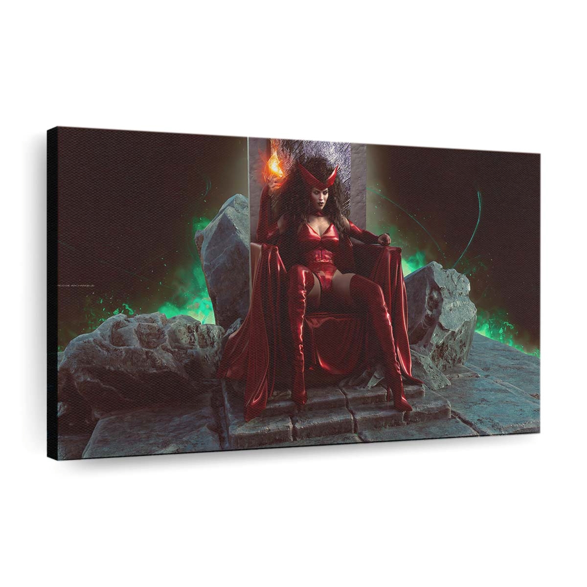 Scarlet Witch Power Cosplay Leinwandbild - Wanddeko