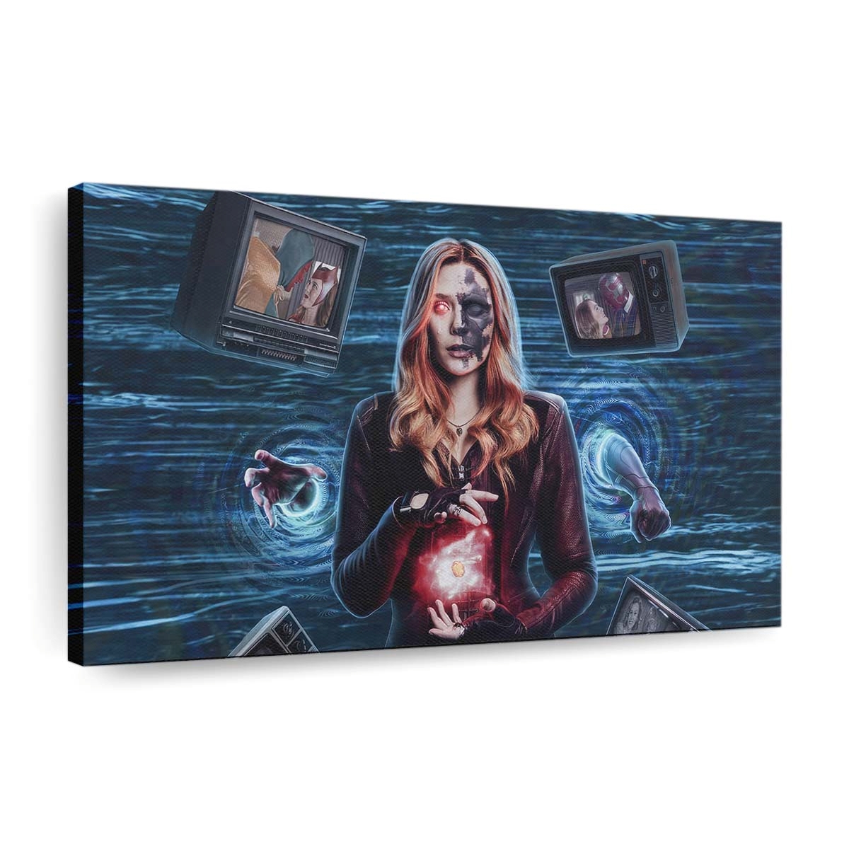 Scarlet Witch Gewebtes Schicksal Leinwandbild - Wanddeko