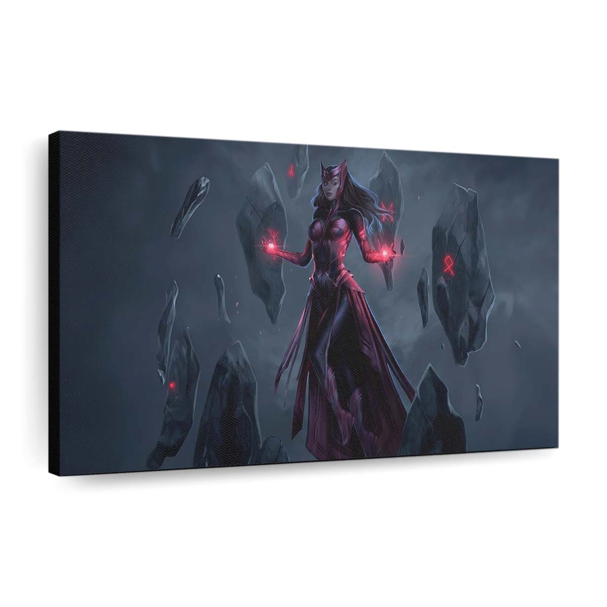 Scarlet Witch Gewebte Realitäten Leinwandbild - Wanddeko