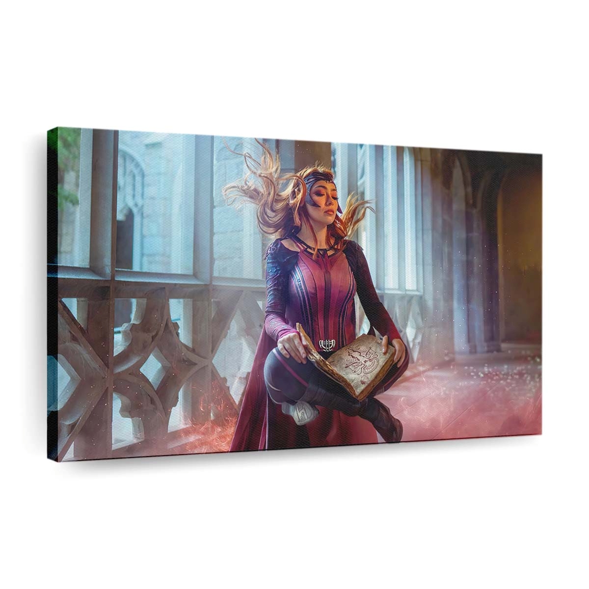 The Scarlet Witch Cosplay Leinwandbild - Wanddeko