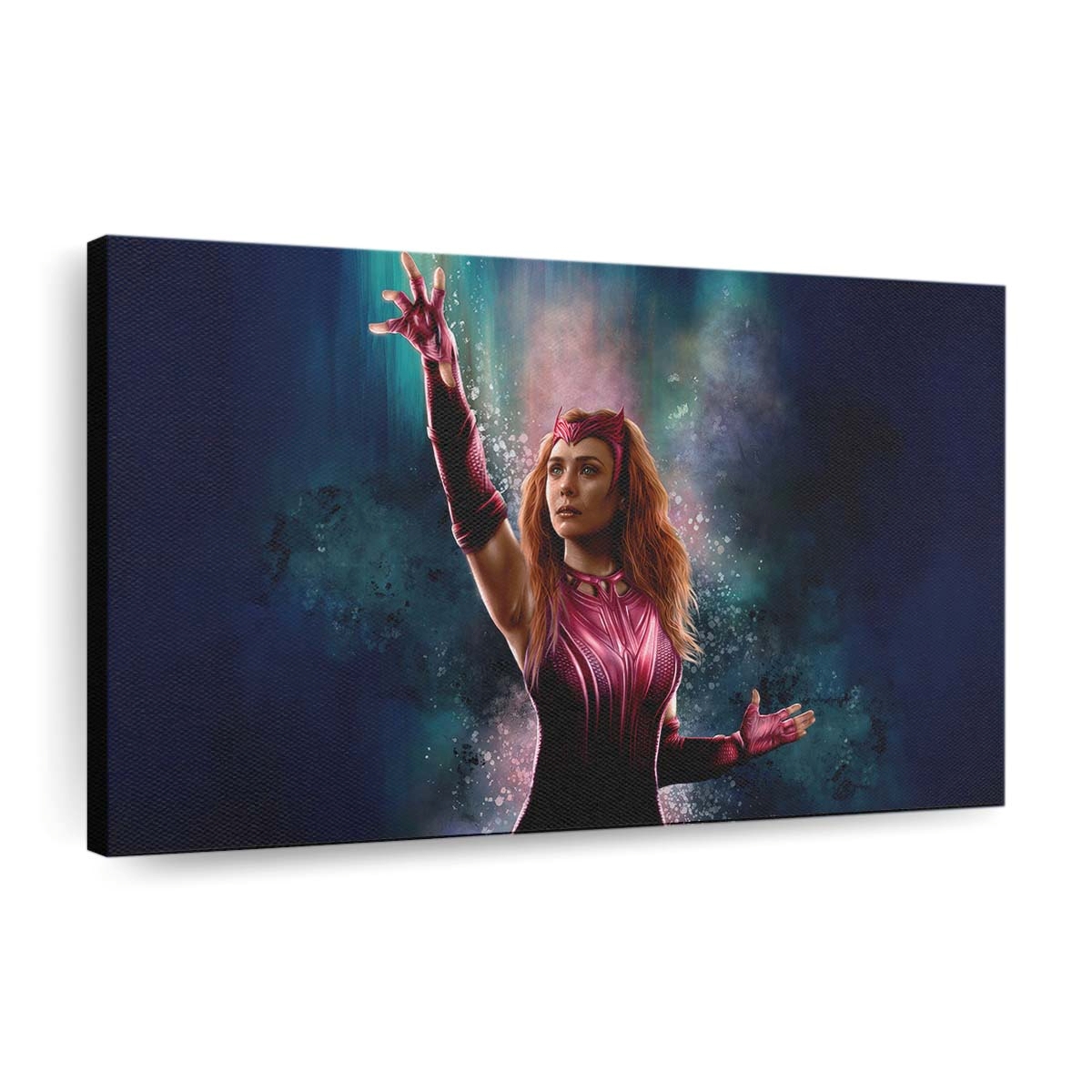 Die entfesselte Kraft der Scarlet Witch Leinwandbild - Wanddeko
