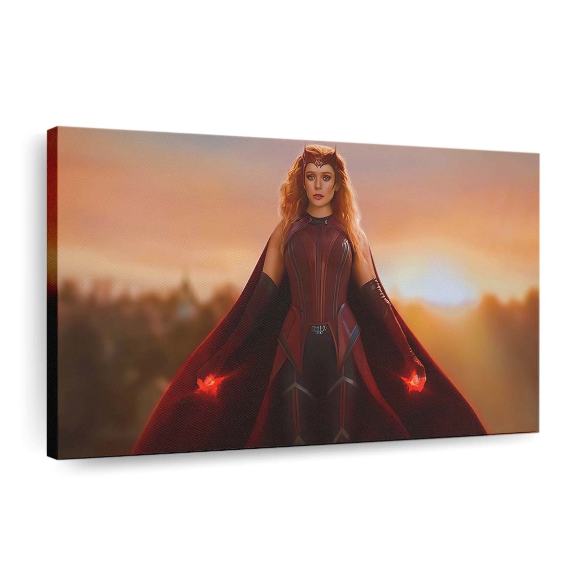 Wanda als Scarlet Witch Leinwandbild - Wanddeko