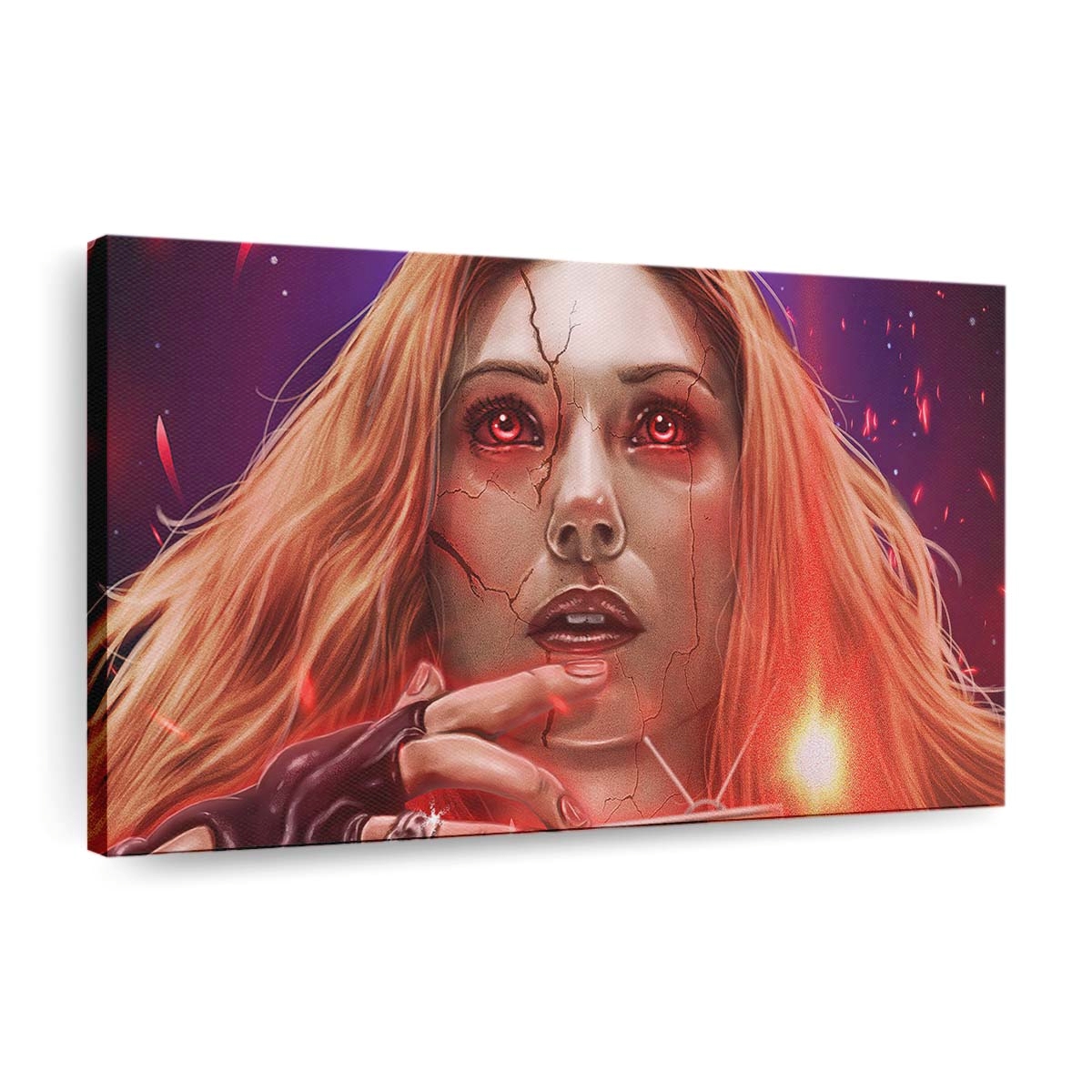 Wanda Vision Fan Made Leinwandbild - Wanddeko