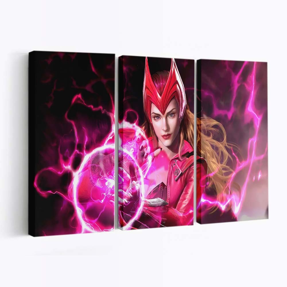 Marvel Duel Scarlet Witch Leinwandbild - Wanddeko