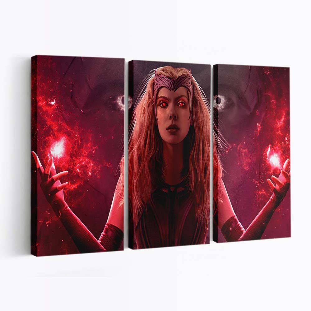 Scarlet Witch Aka Wanda Vision Leinwandbild - Wanddeko