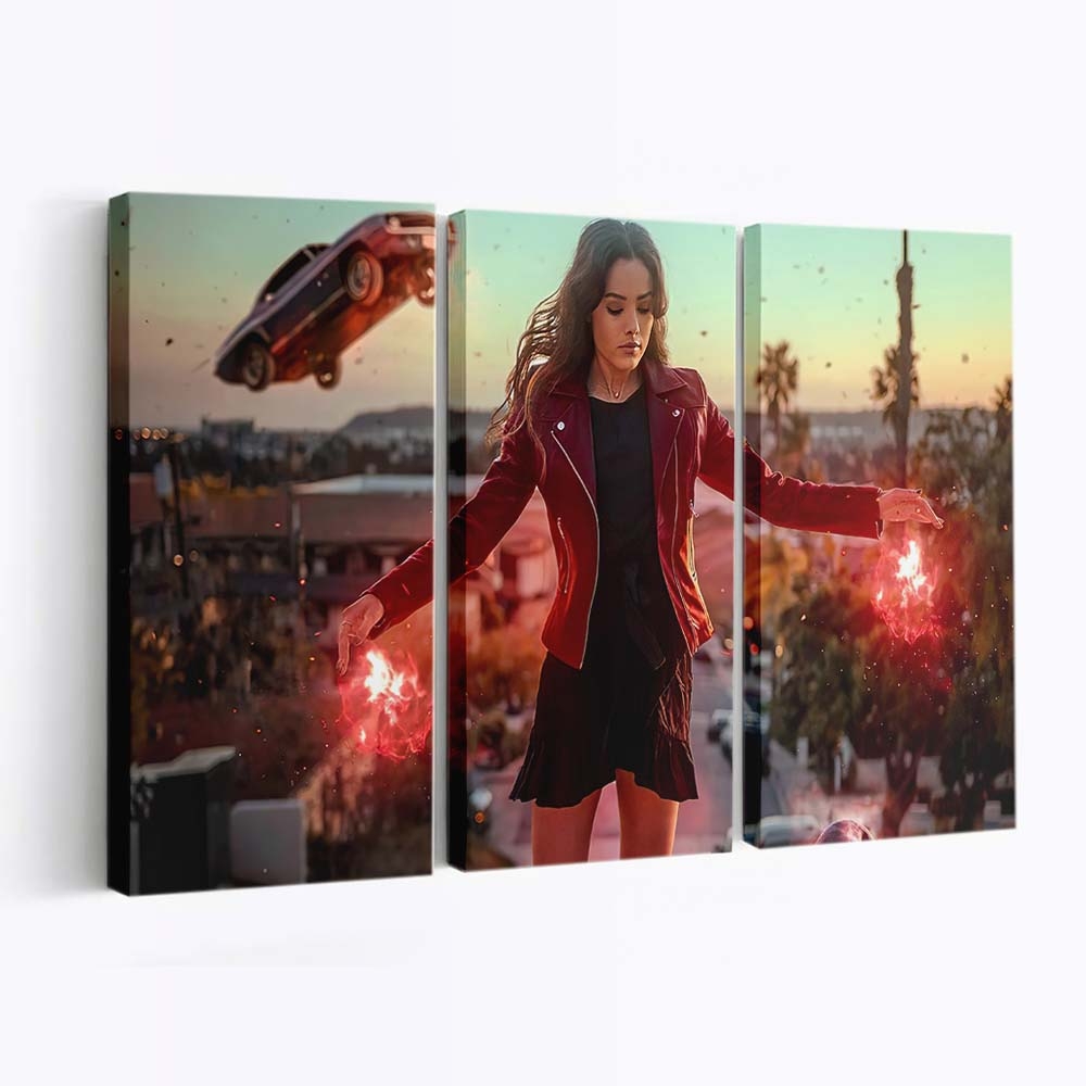 Scarlet Witch Fly With Me Leinwandbild - Wanddeko