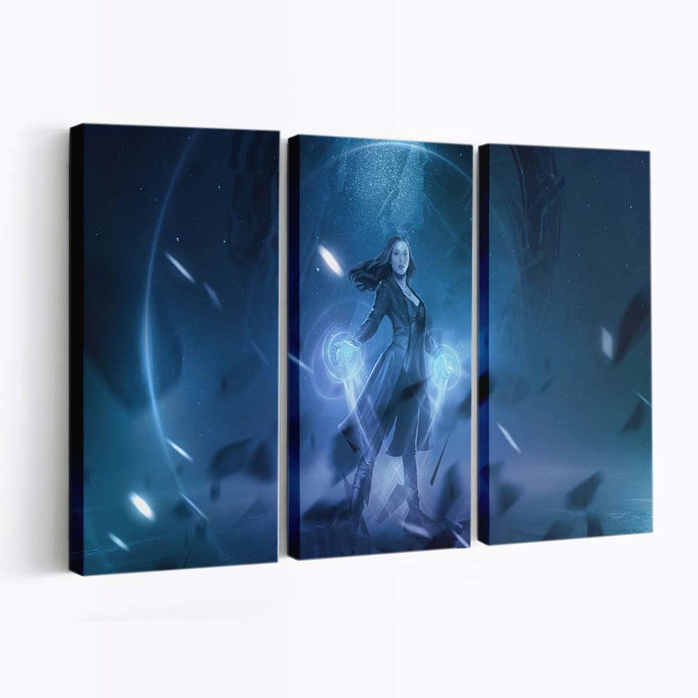 Scarlet Witch In Wanda Vision Leinwandbild - Wanddeko