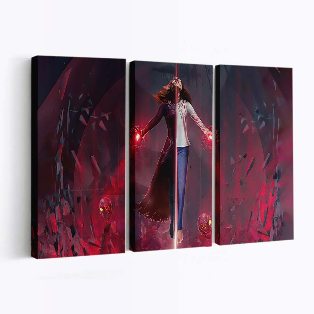 Scarlet Witch von Mcu Leinwandbild - Wanddeko