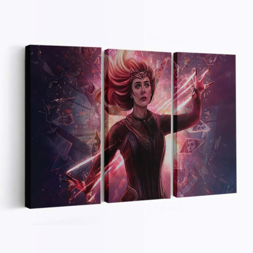 Scarlet Witch Reality Altering Journey Leinwandbild - Wanddeko
