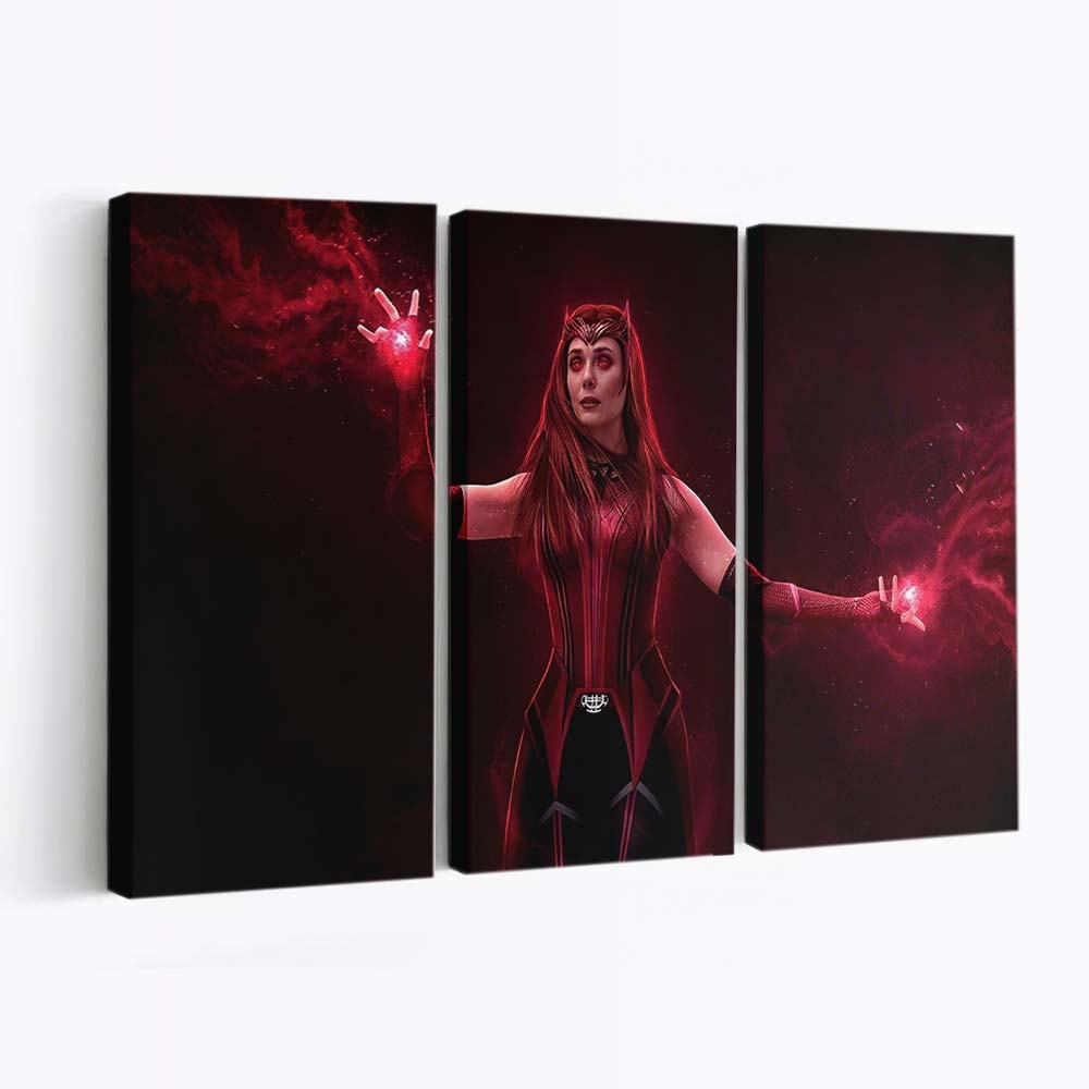 Scarlet Witch Switched Back Leinwandbild - Wanddeko