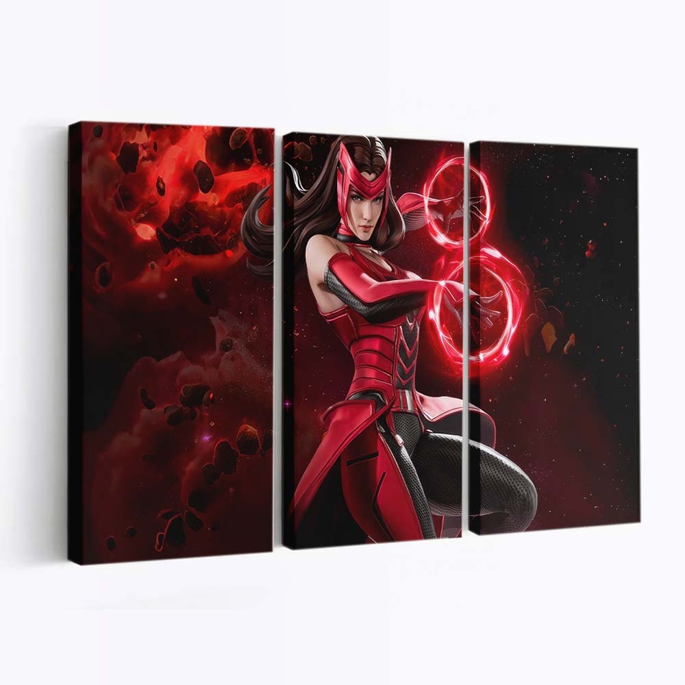 Scarlet Witch Thor Marvel Super War Leinwandbild - Wanddeko