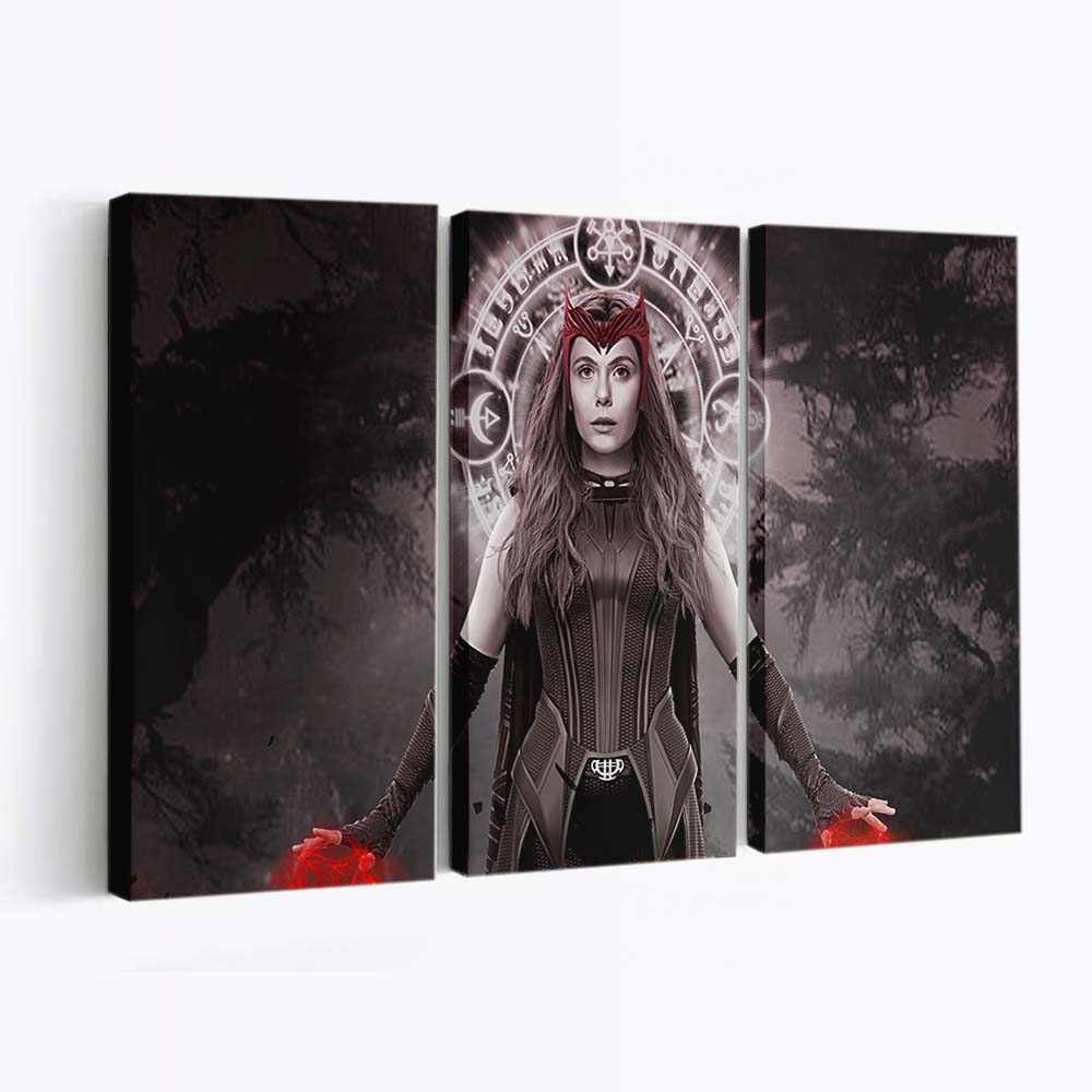 Scarlet Witch X Wanda Maximoff Leinwandbild - Wanddeko