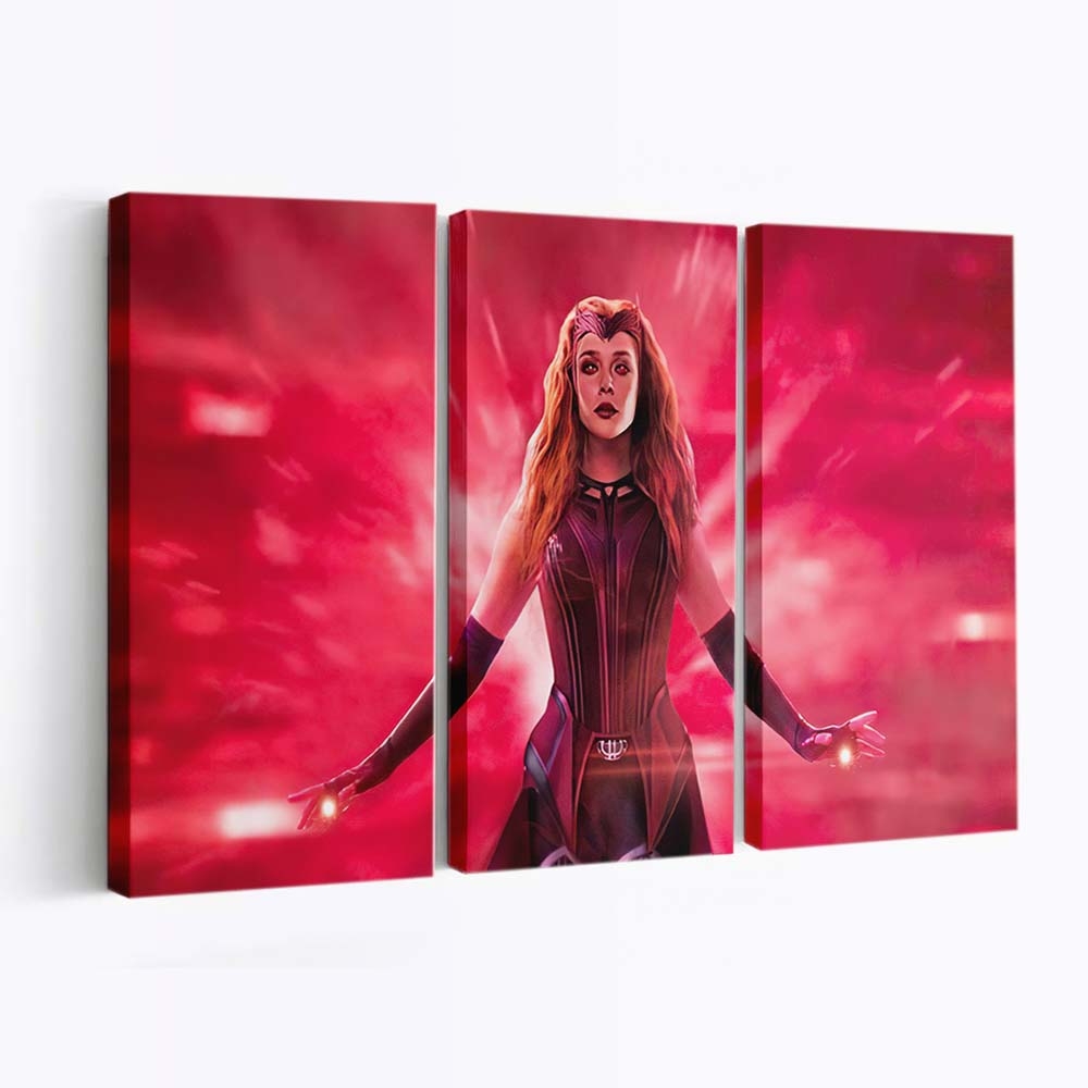 Scarlet Witch X Wanda Vision Leinwandbild - Wanddeko