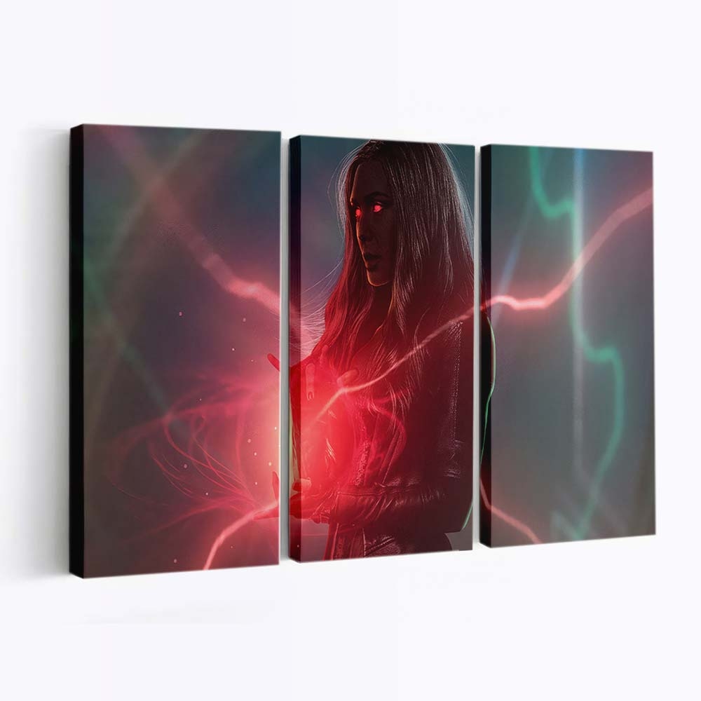 The Red Scarlet Witch Leinwandbild - Wanddeko