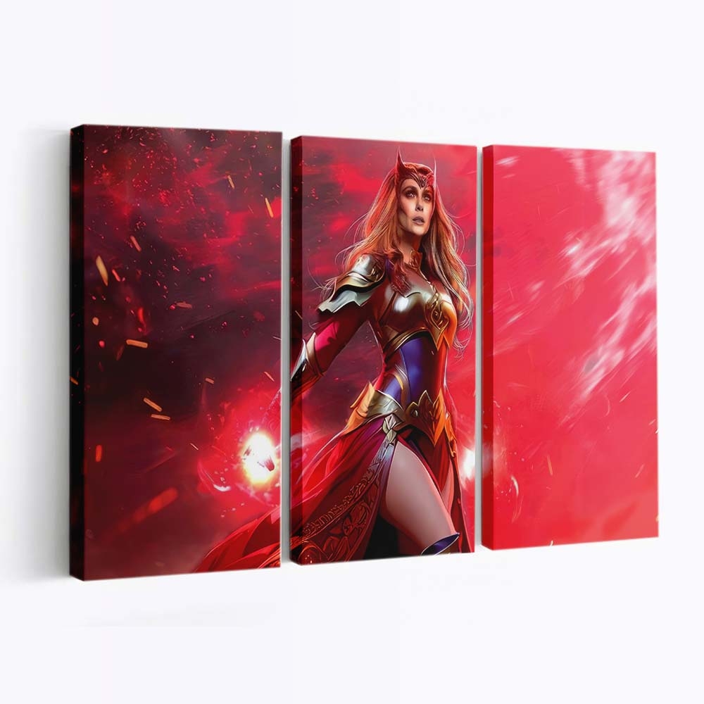 The Scarlet Witch Chaos Magic Leinwandbild - Wanddeko