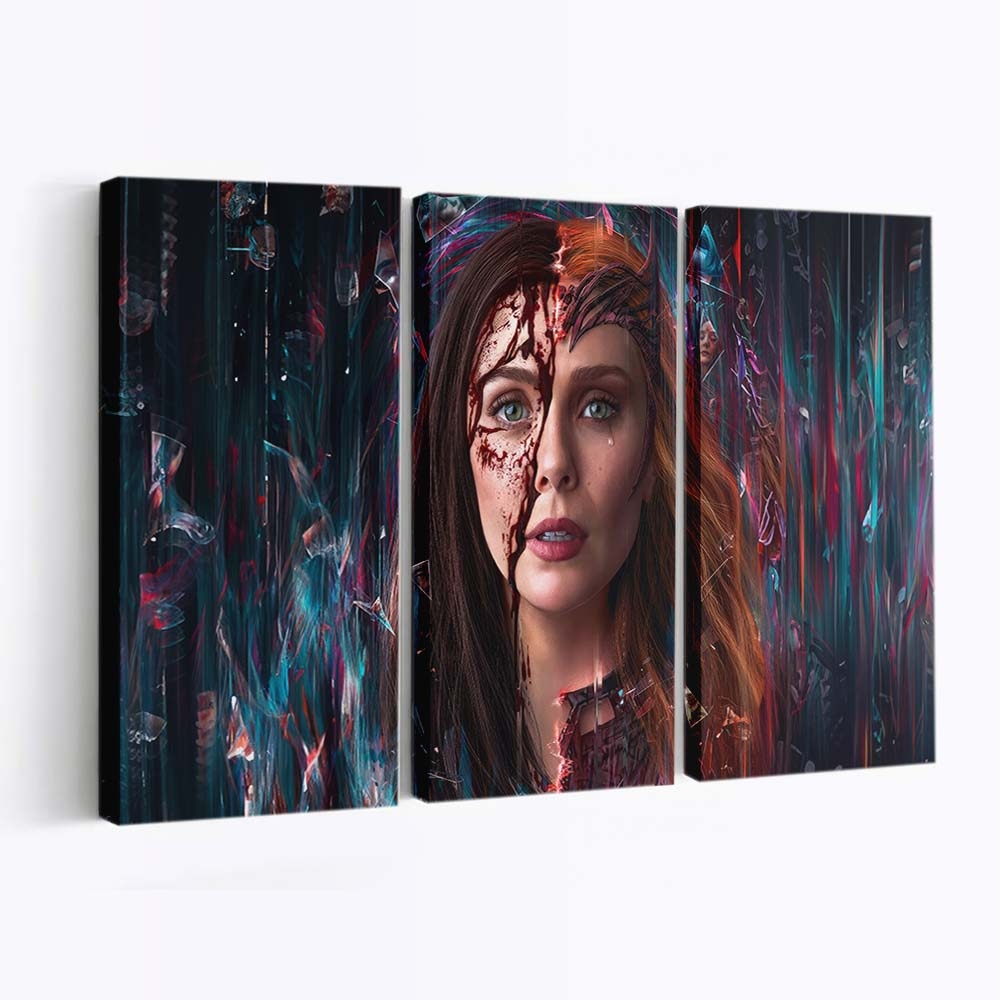 Die Suche der Scarlet Witch Leinwandbild - Wanddeko