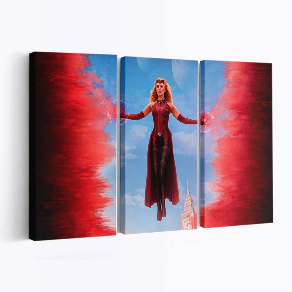 Die Enträtselung der Realitäten Scarlet Witch Leinwandbild - Wanddeko
