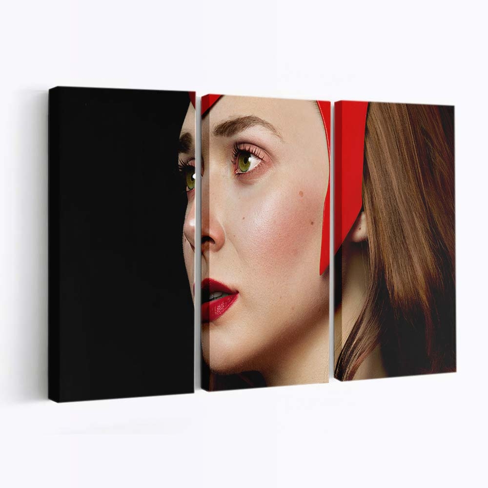 Wanda Vision 3D-Druckkunst Leinwandbild - Wanddeko