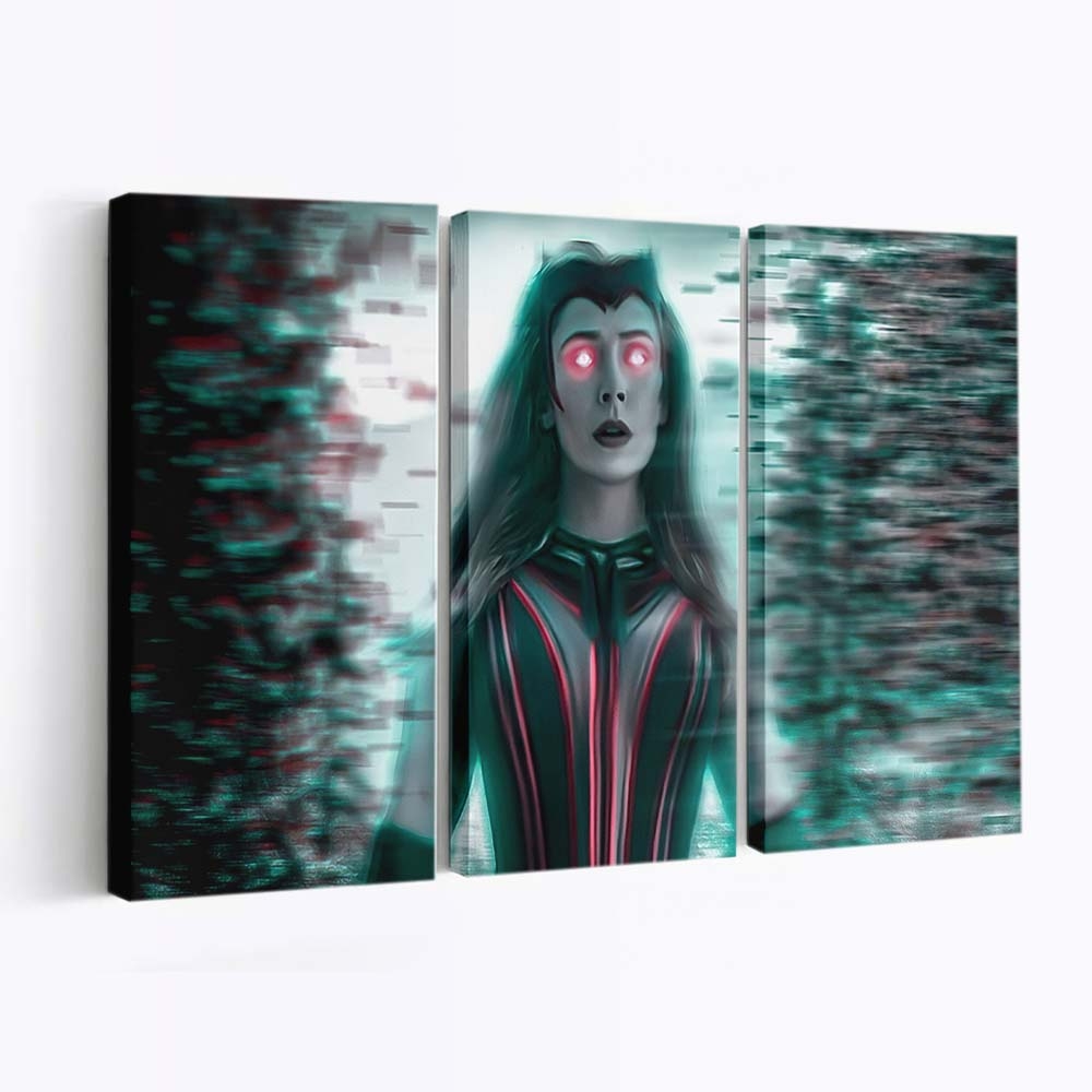 Wanda Vision Chaos Magic Leinwandbild - Wanddeko
