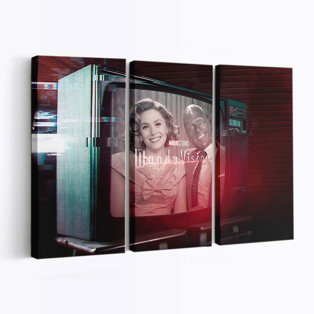 Wanda Vision TV-Serie Leinwandbild - Wanddeko