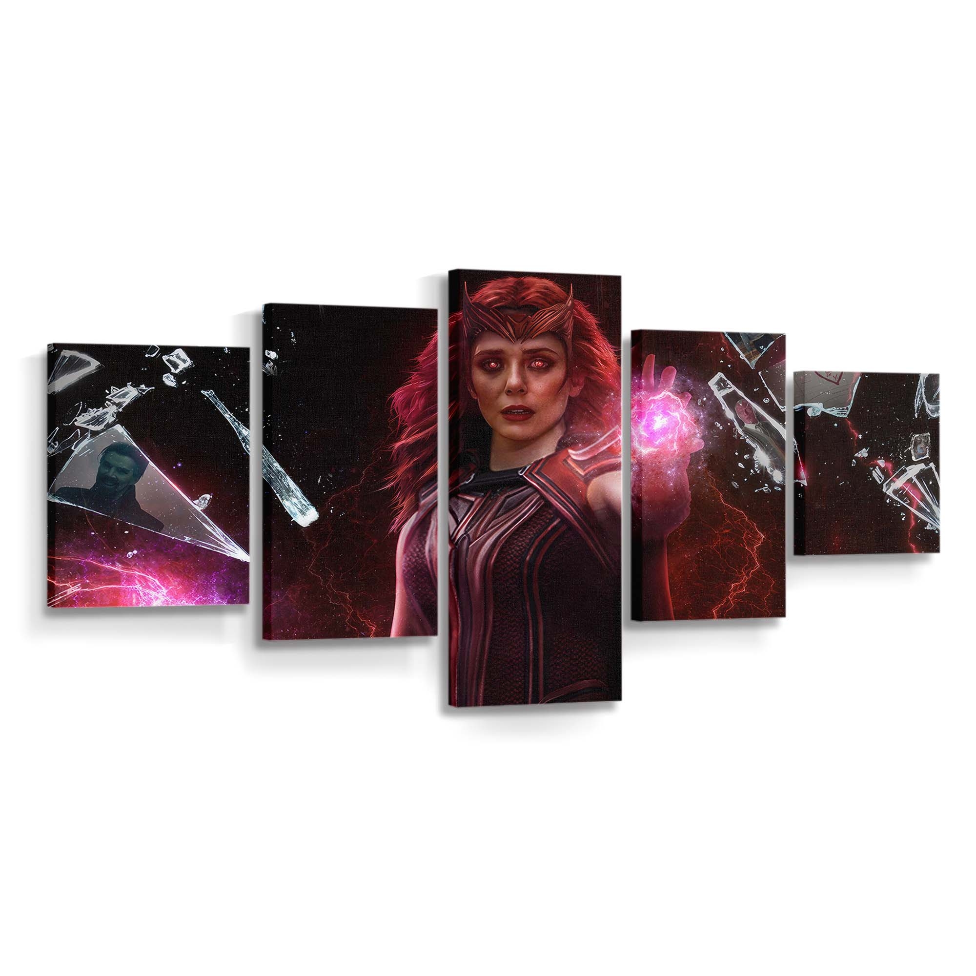 2023 Scarlet Witch Artwork Leinwandbild - Wanddeko
