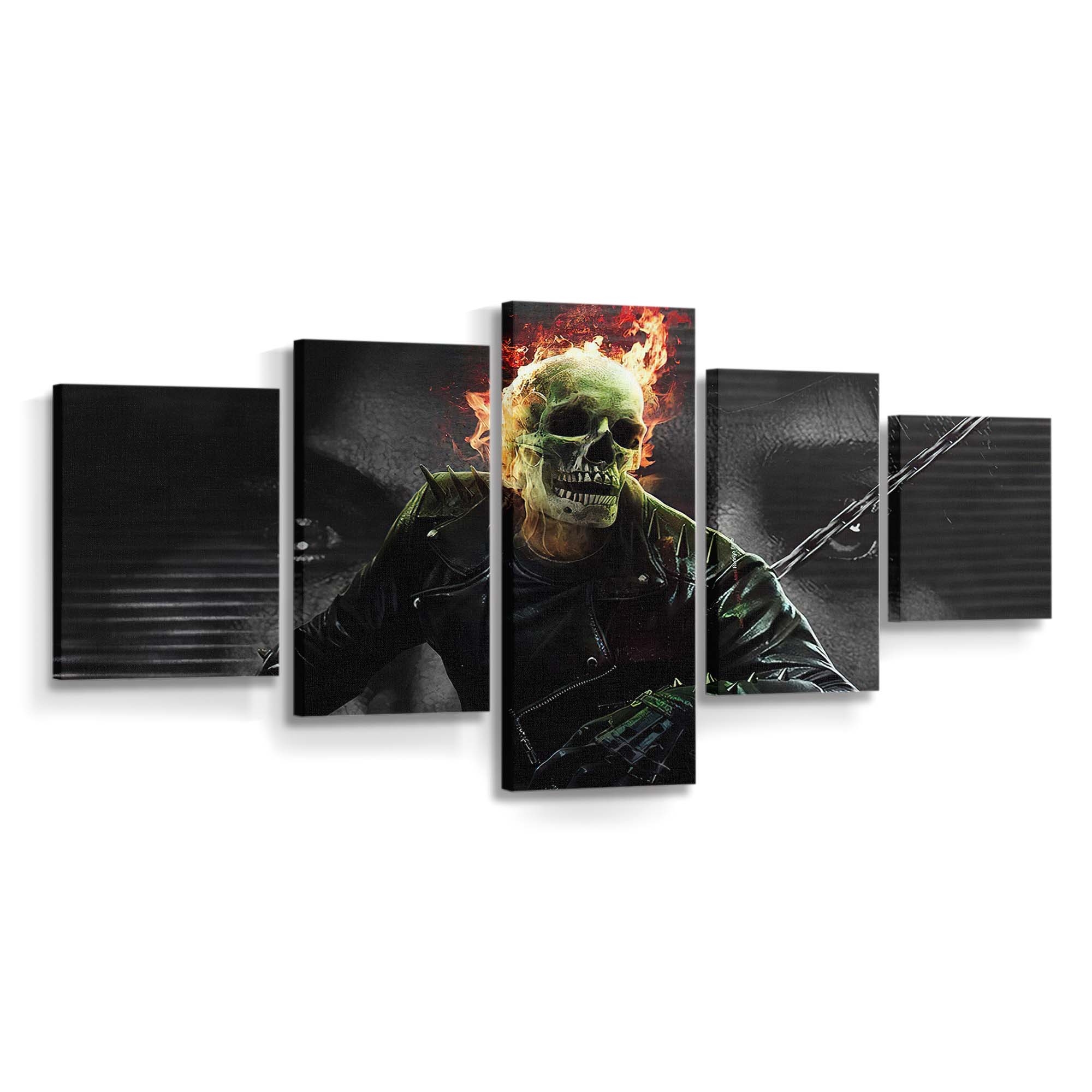 Ghost Rider X Wanda Vision Leinwandbild - Wanddeko
