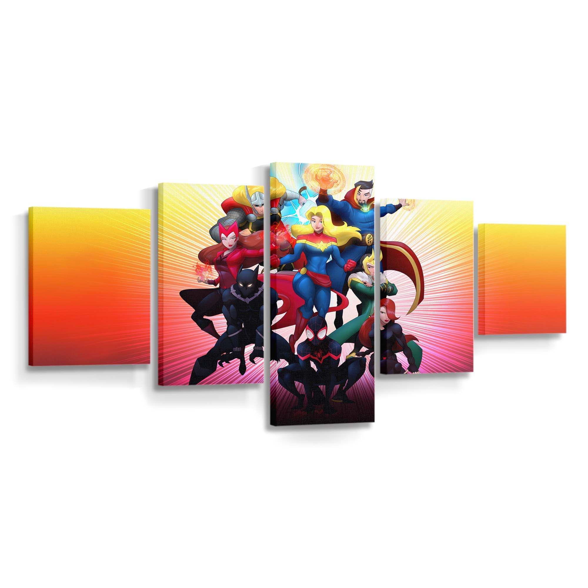 Marvel Dice Throne Leinwandbild - Wanddeko