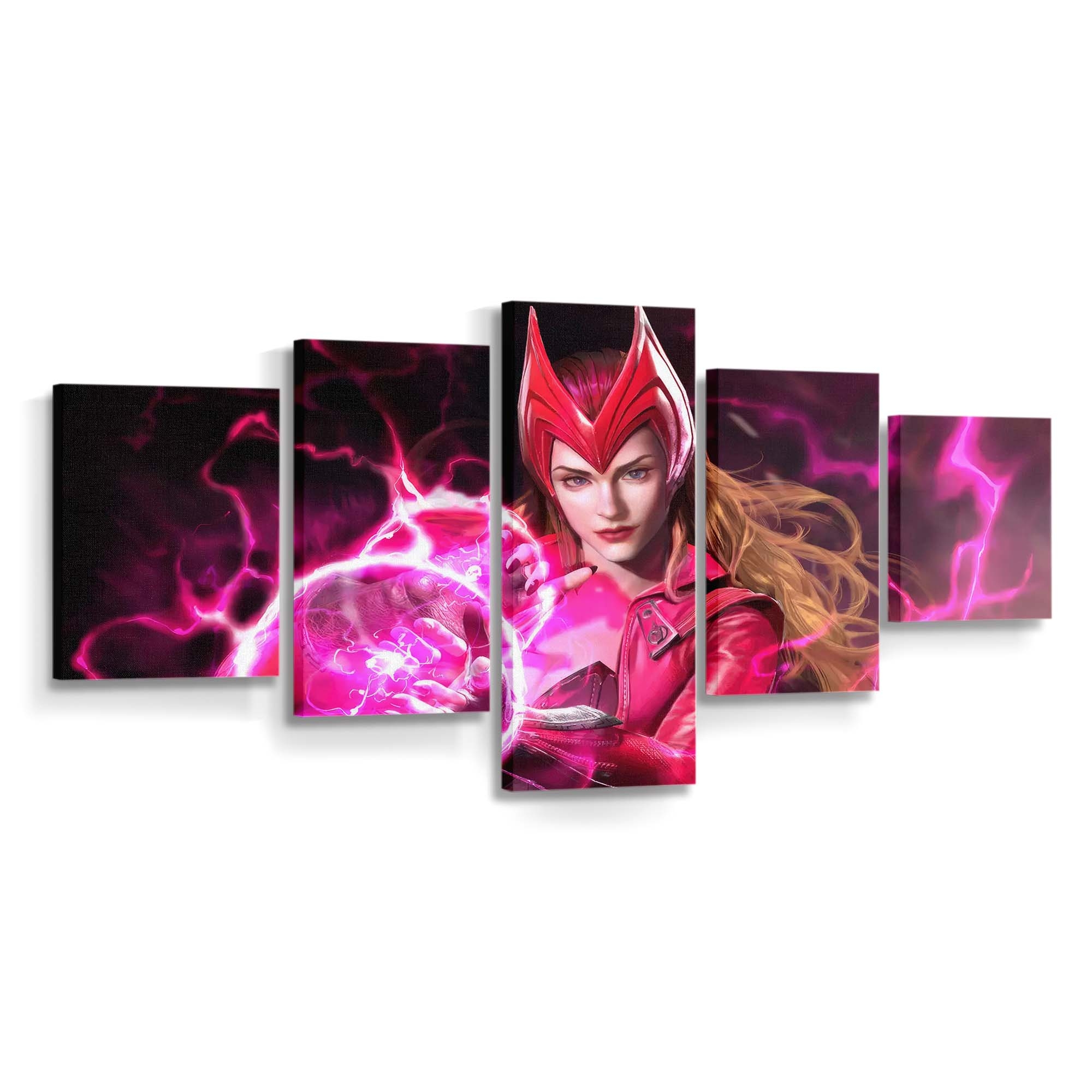 Marvel Duel Scarlet Witch Leinwandbild - Wanddeko